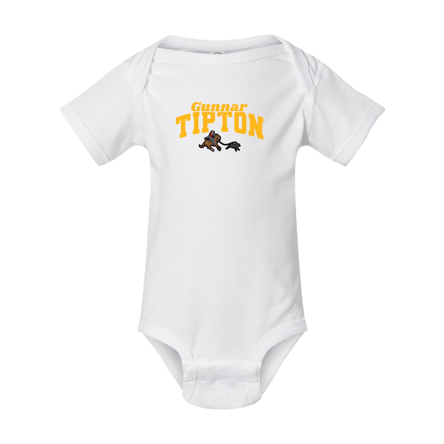 Baby Onesie — Signature Arch in White