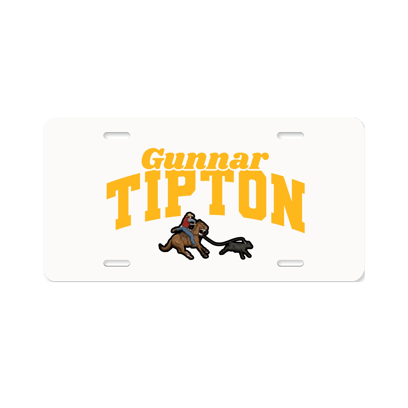 License Plate — Signature Arch in Classic