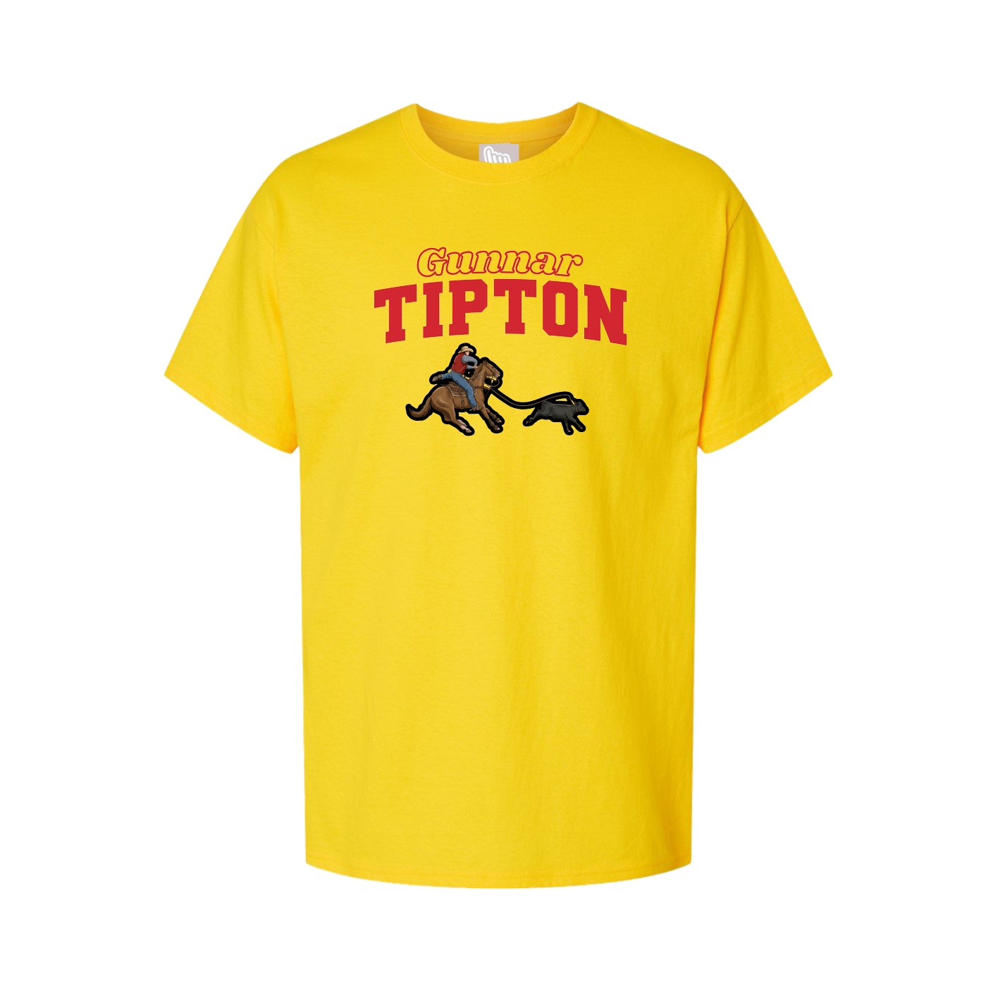 Tee — Name Arch in Gold