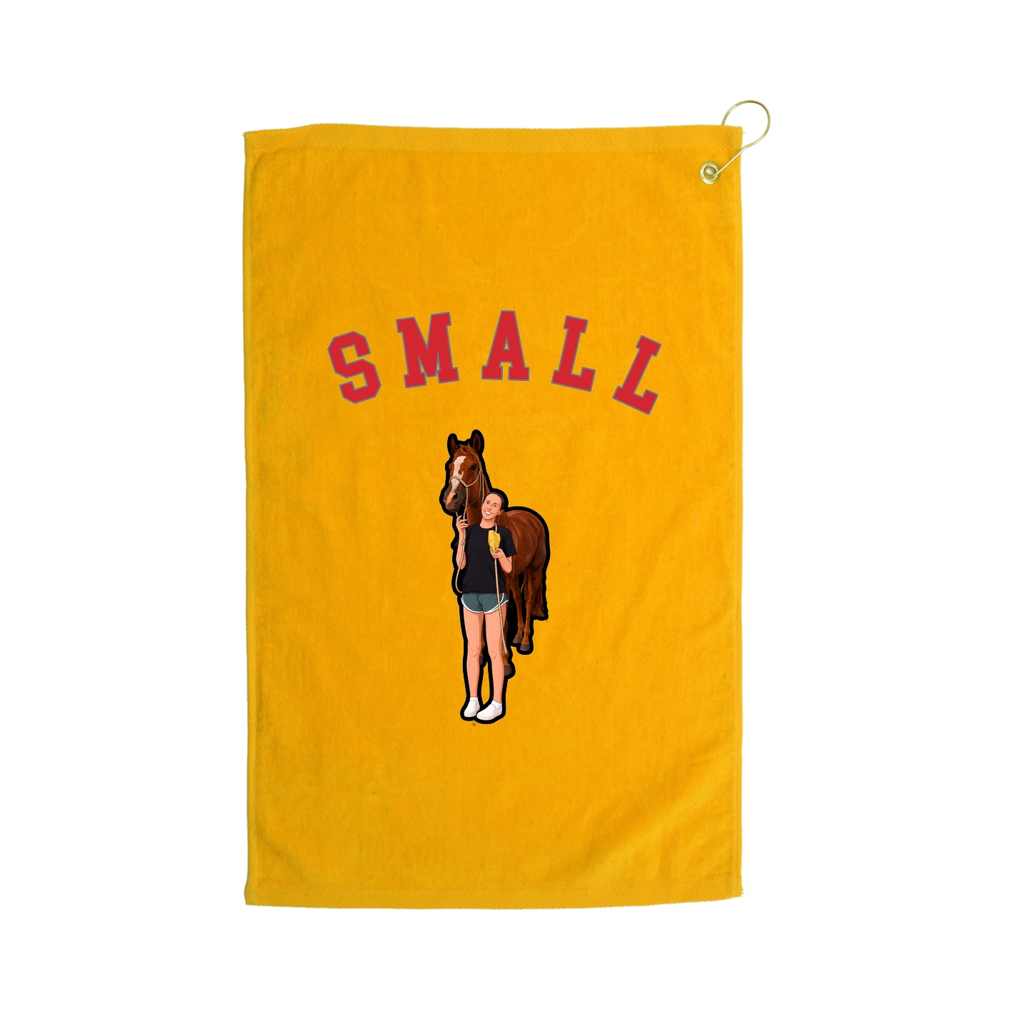 Golf Towel — Shirsey Arch in Gold