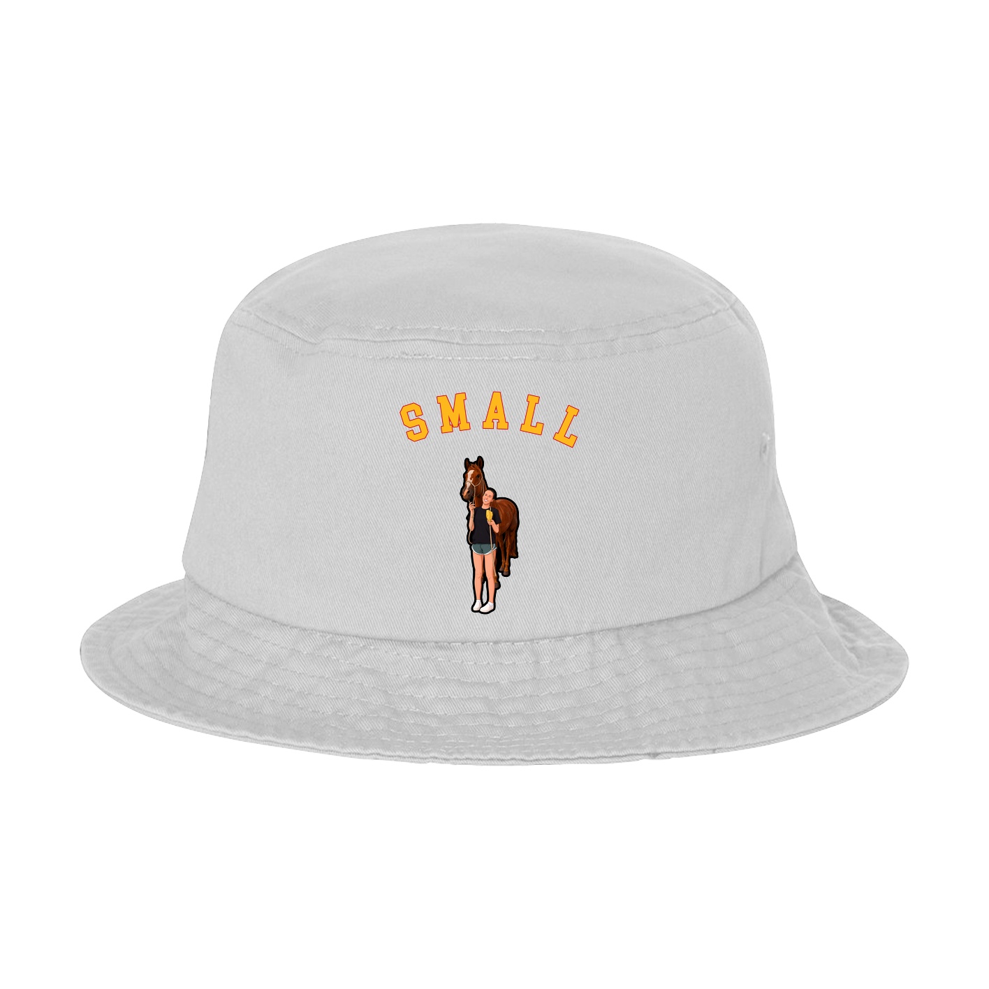 Bucket Cap — Shirsey Arch in White