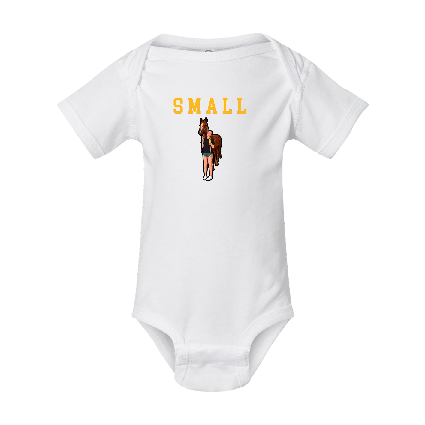 Baby Onesie — Shirsey in White