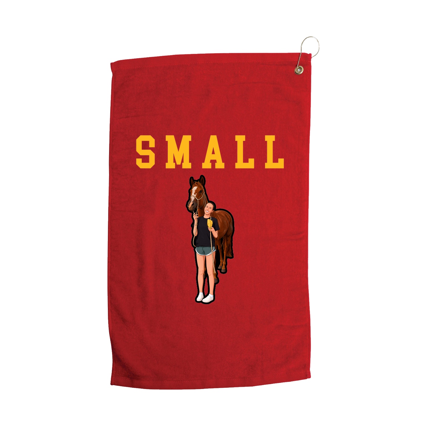 Golf Towel — Shirsey in Red