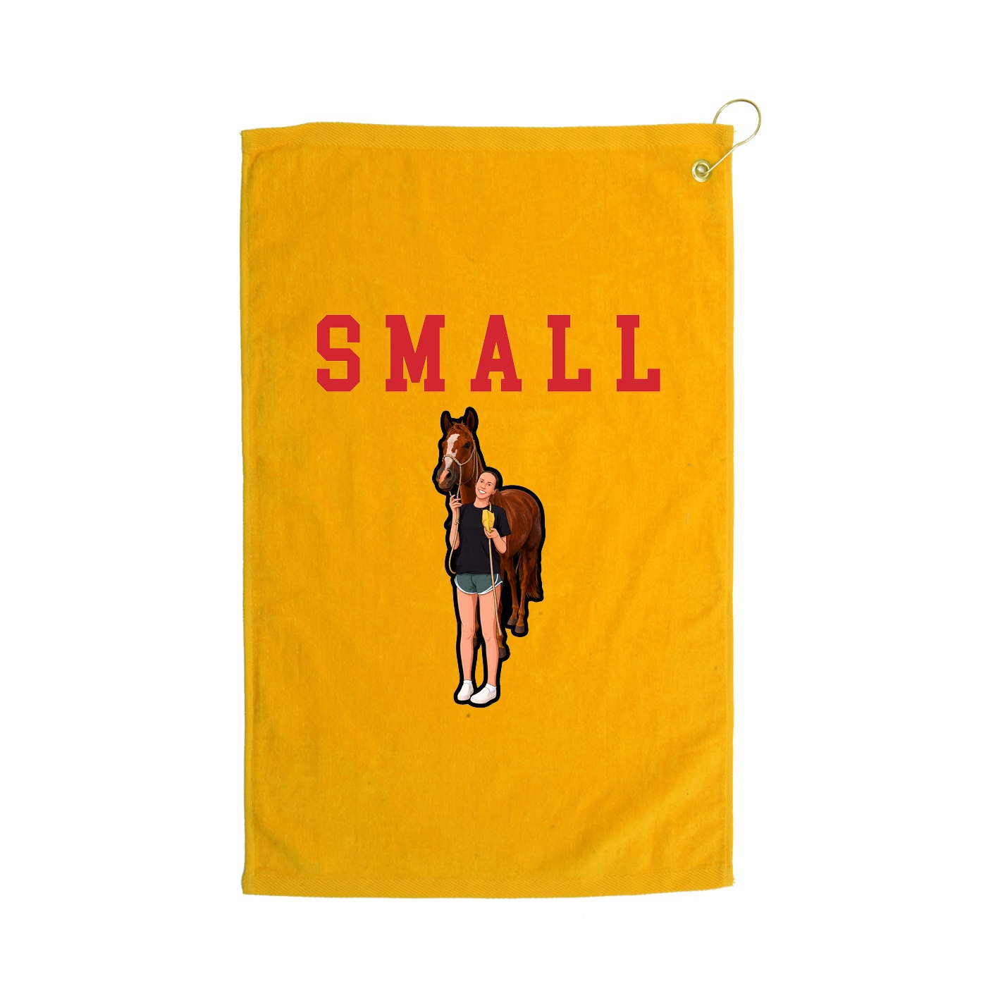 Golf Towel — Shirsey in Gold