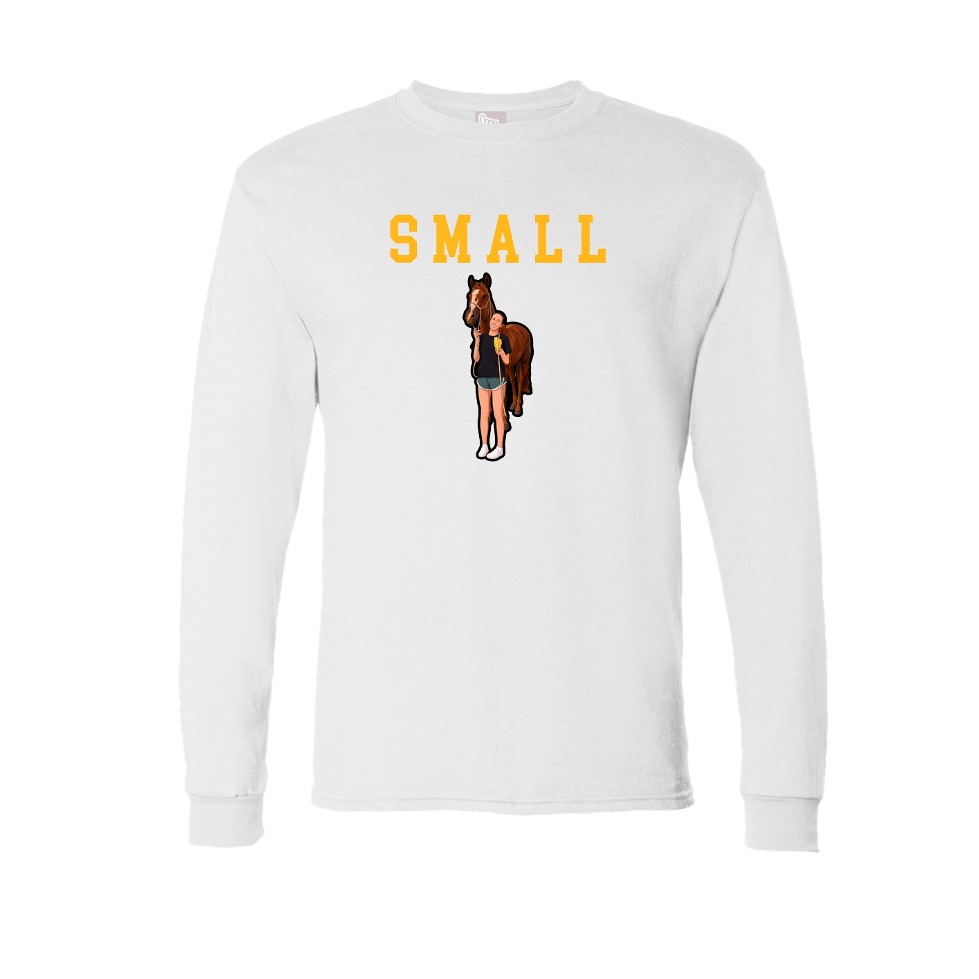 Long Sleeve Tee — Shirsey in White