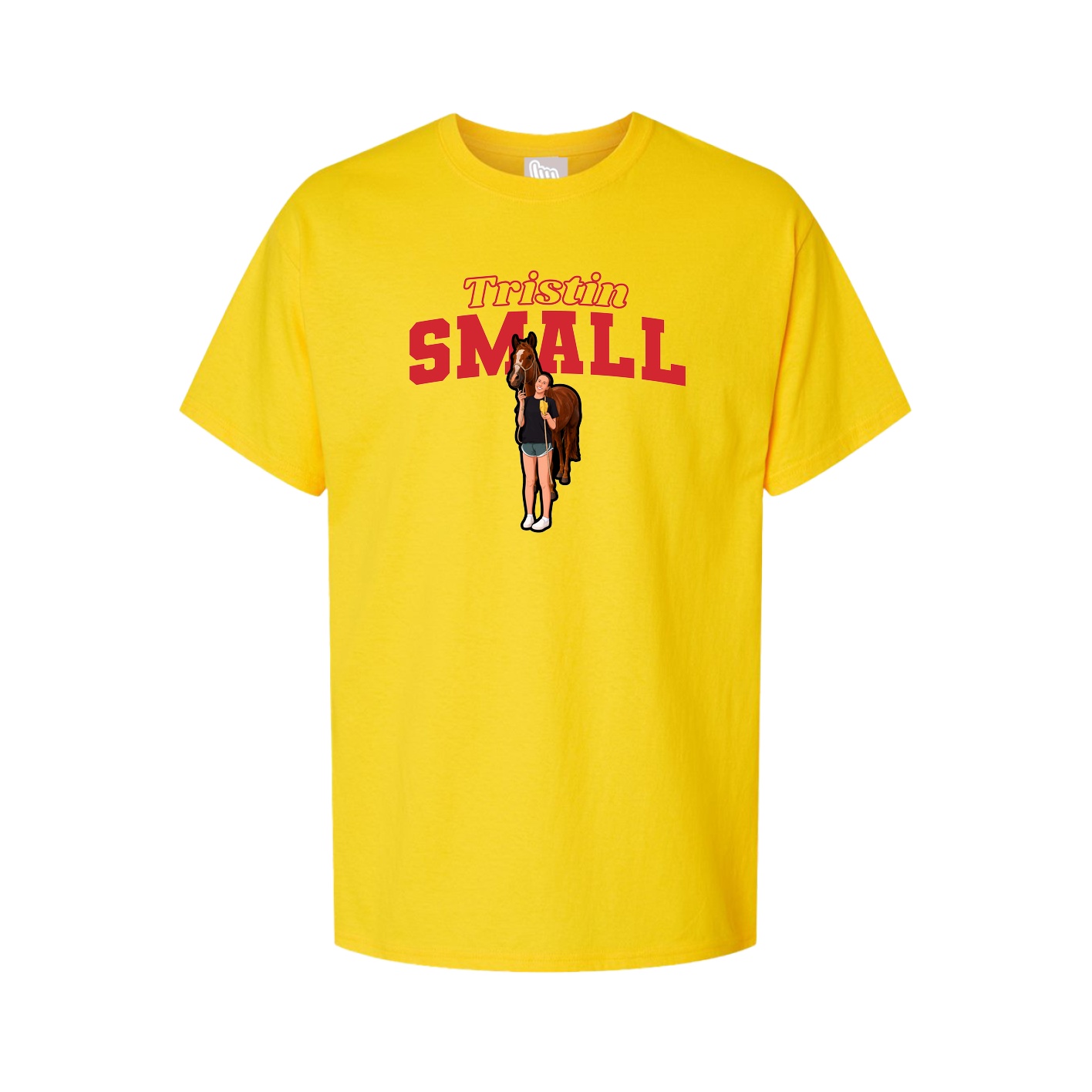Tee — Name Arch in Gold