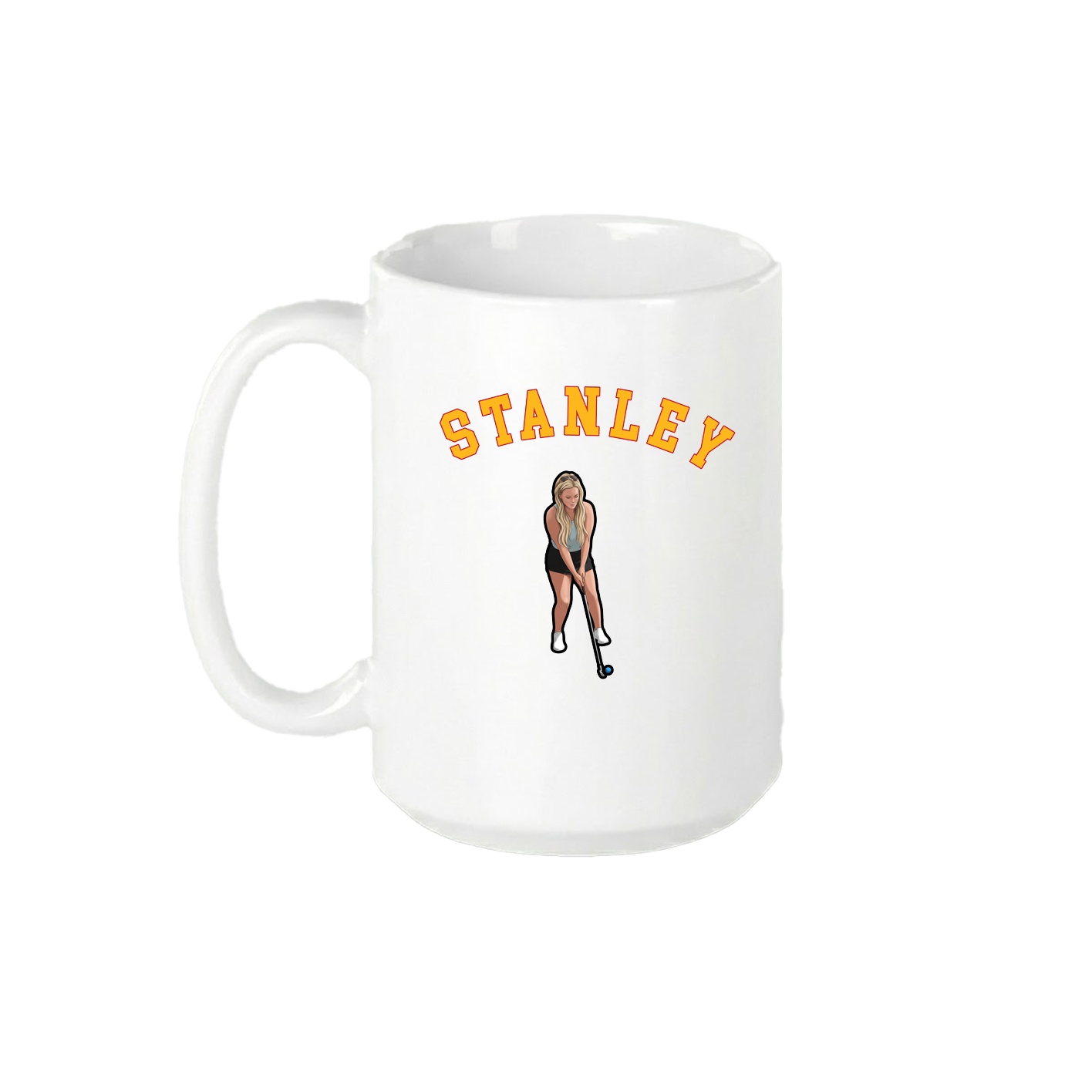 15oz Coffee Mug — Shirsey Arch in White