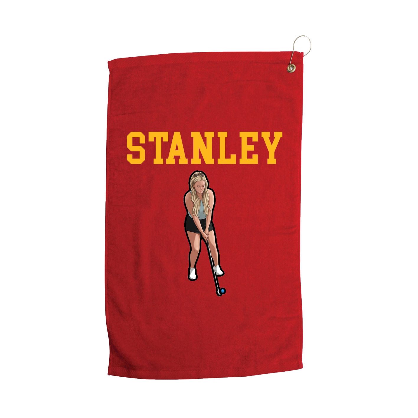 Golf Towel — Shirsey in Red