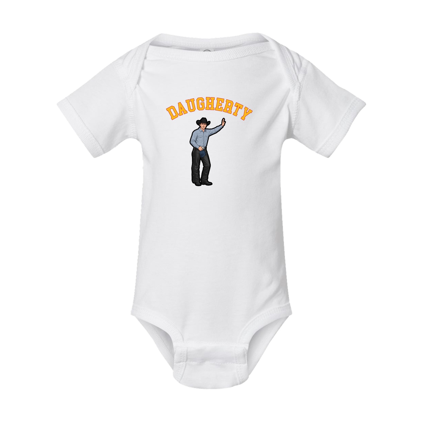 Baby Onesie — Shirsey Arch in White
