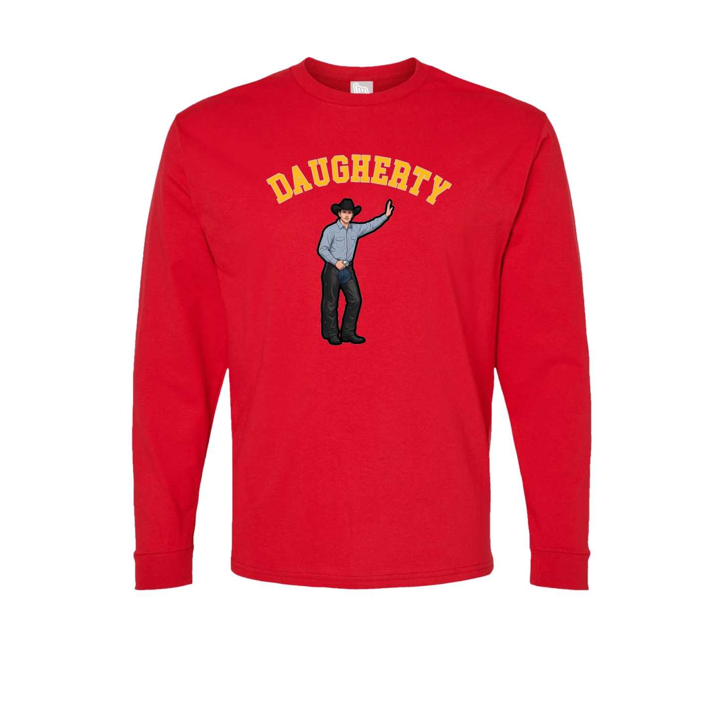 Long Sleeve Tee — Shirsey Arch in Red