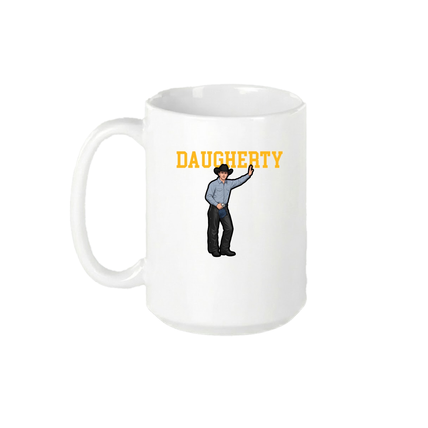 15oz Coffee Mug — Shirsey in White