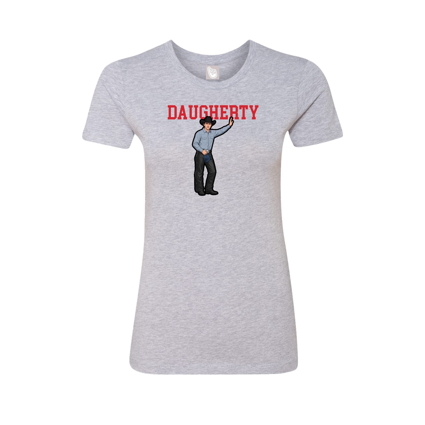 Fitted Women's Tee — Shirsey in Grey