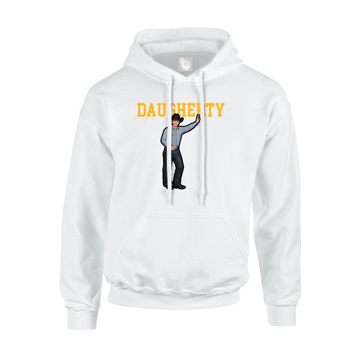 Hoodie — Shirsey in White