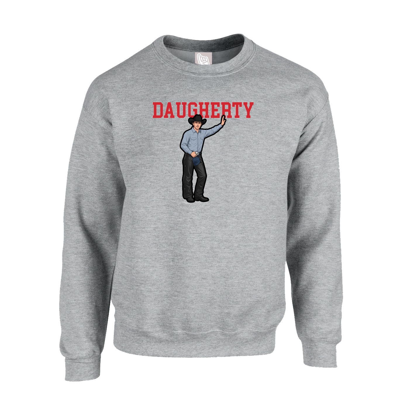 Fleece Crew — Shirsey in Grey