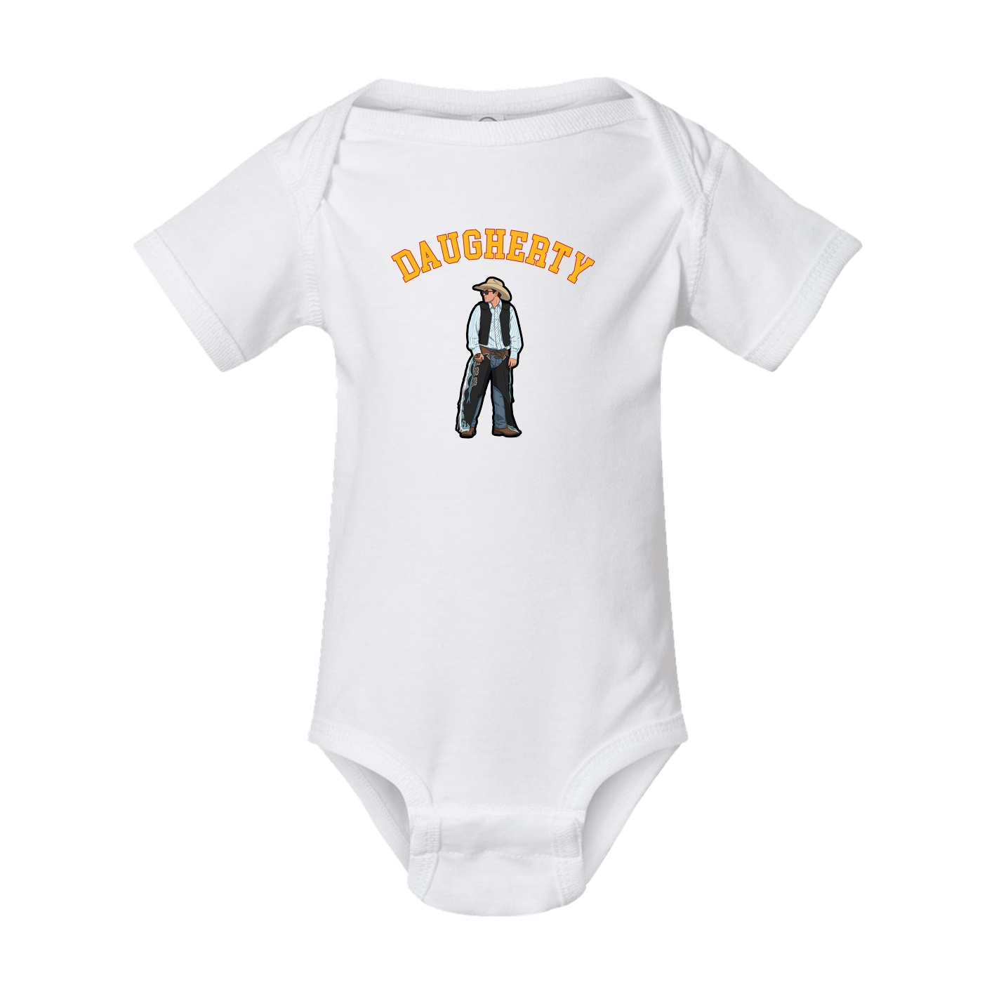 Baby Onesie — Shirsey Arch in White
