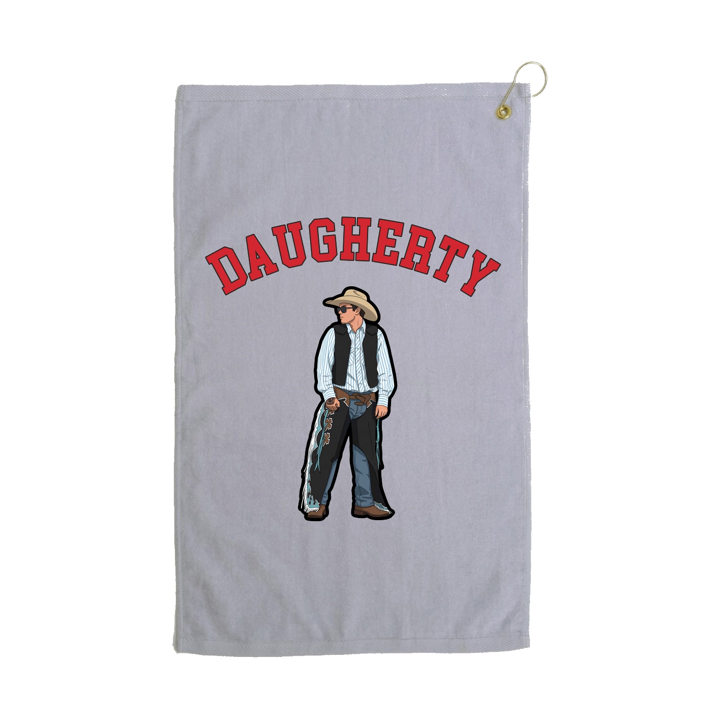 Golf Towel — Shirsey Arch in Grey