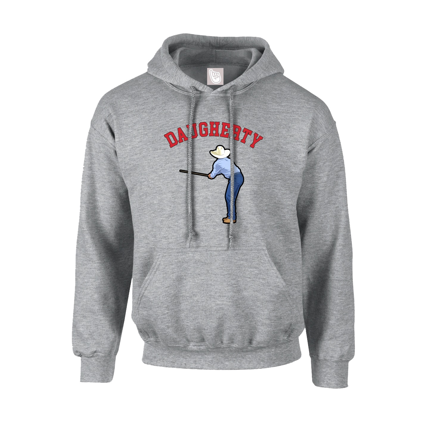 Youth Hoodie — Shirsey Arch in Grey