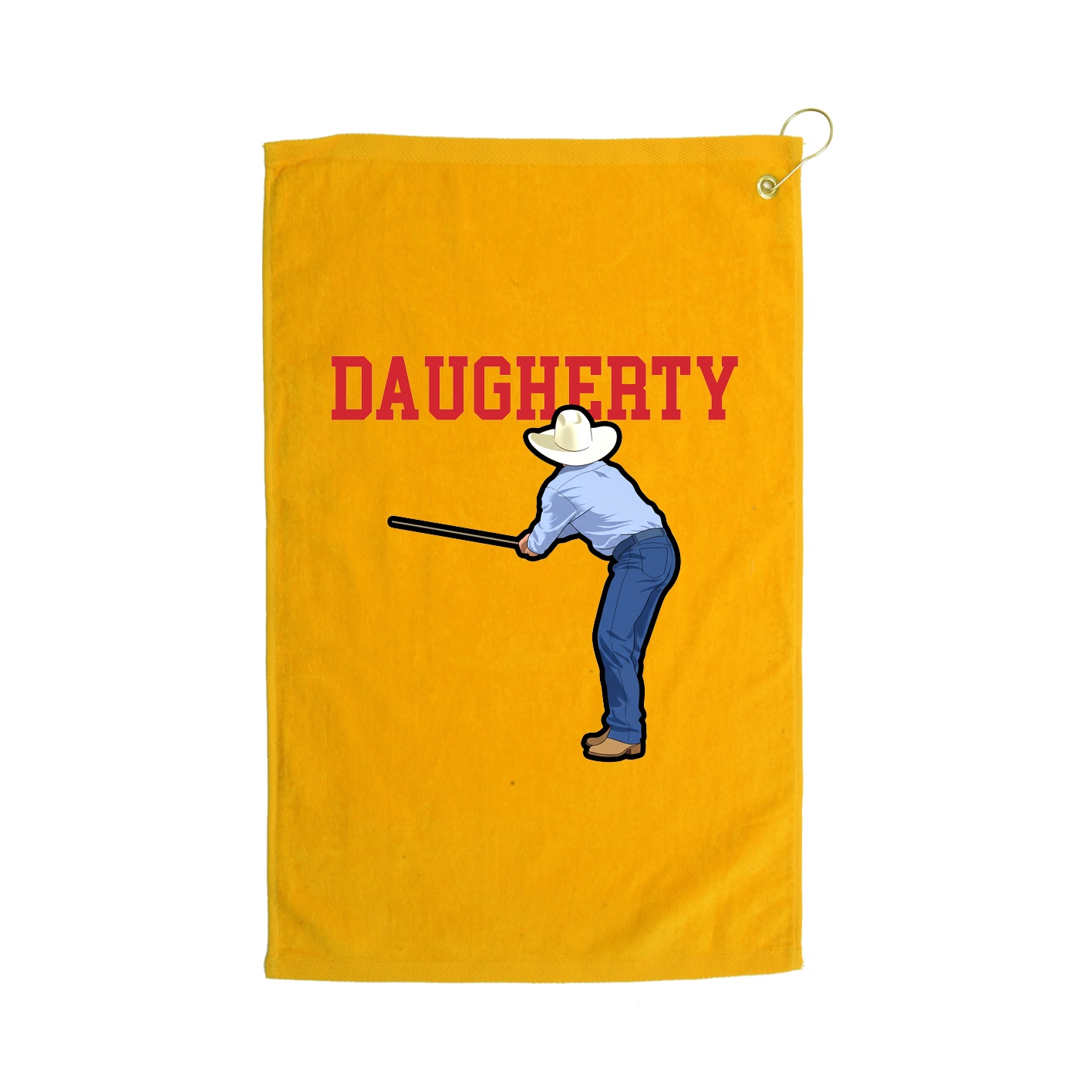 Golf Towel — Shirsey in Gold