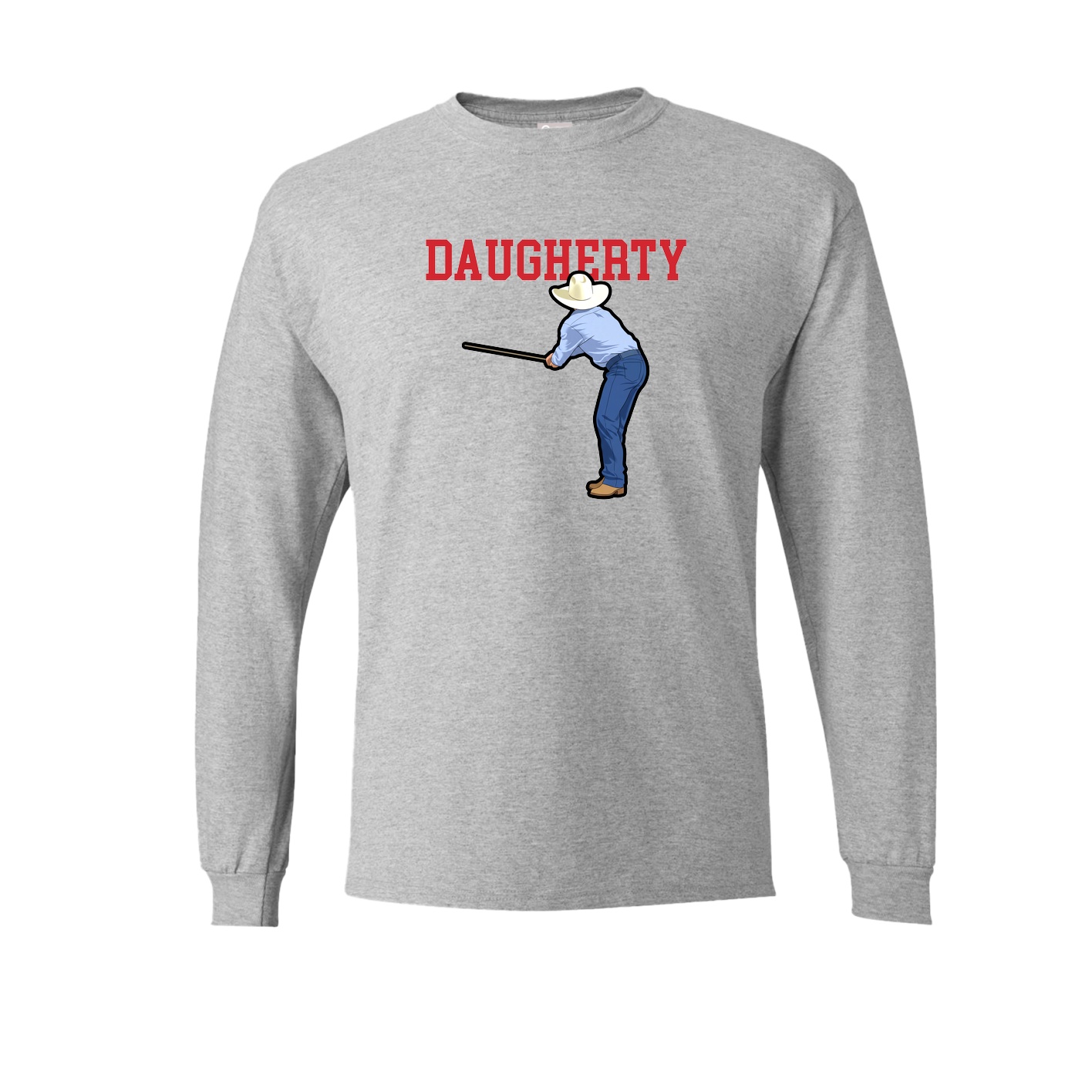 Long Sleeve Tee — Shirsey in Grey