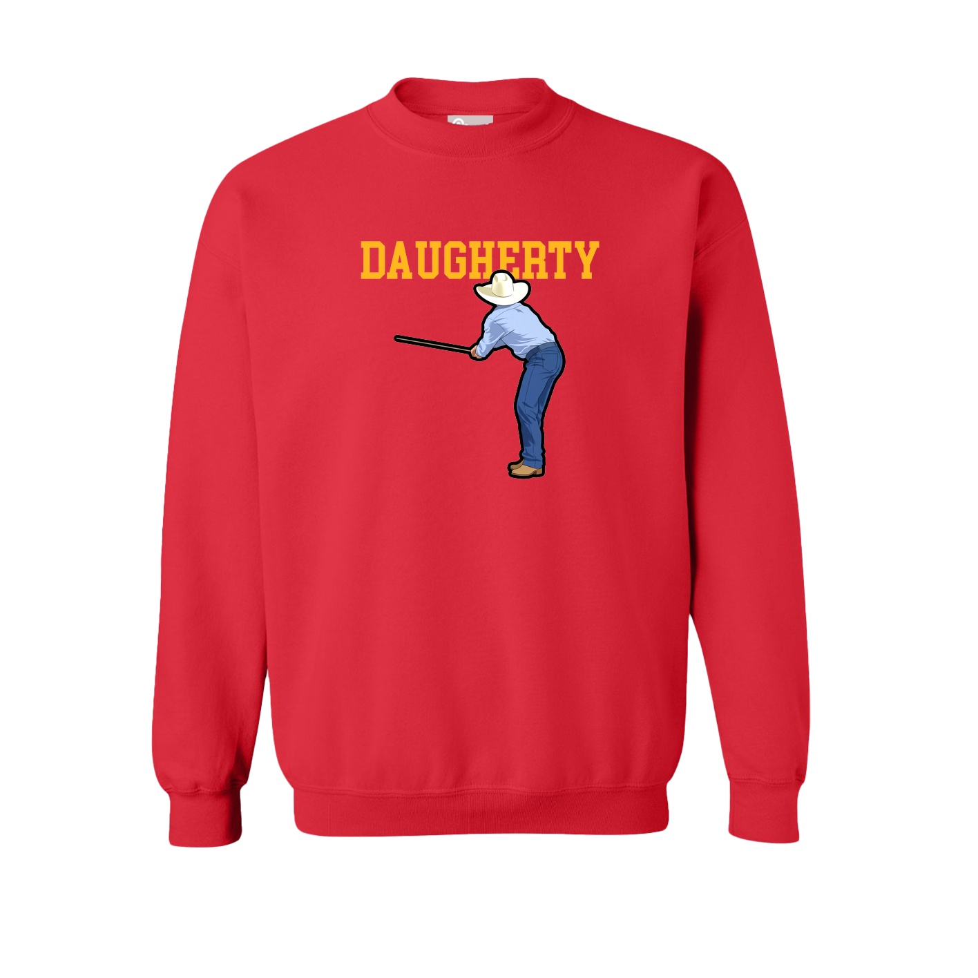 Fleece Crew — Shirsey in Red