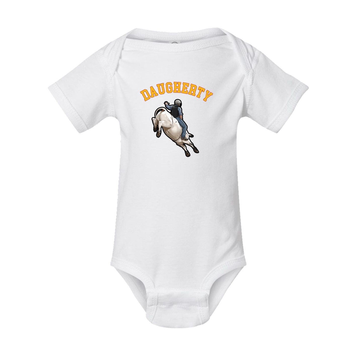 Baby Onesie — Shirsey Arch in White