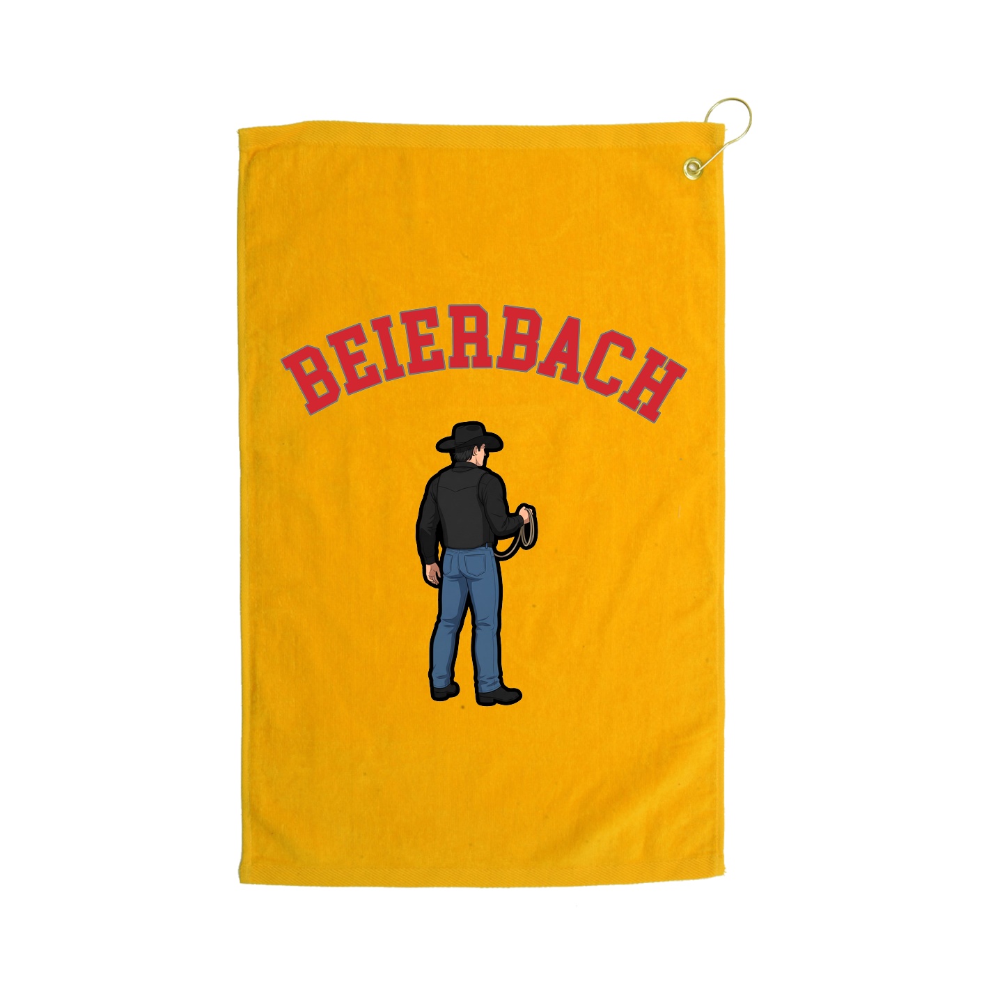 Golf Towel — Shirsey Arch in Gold
