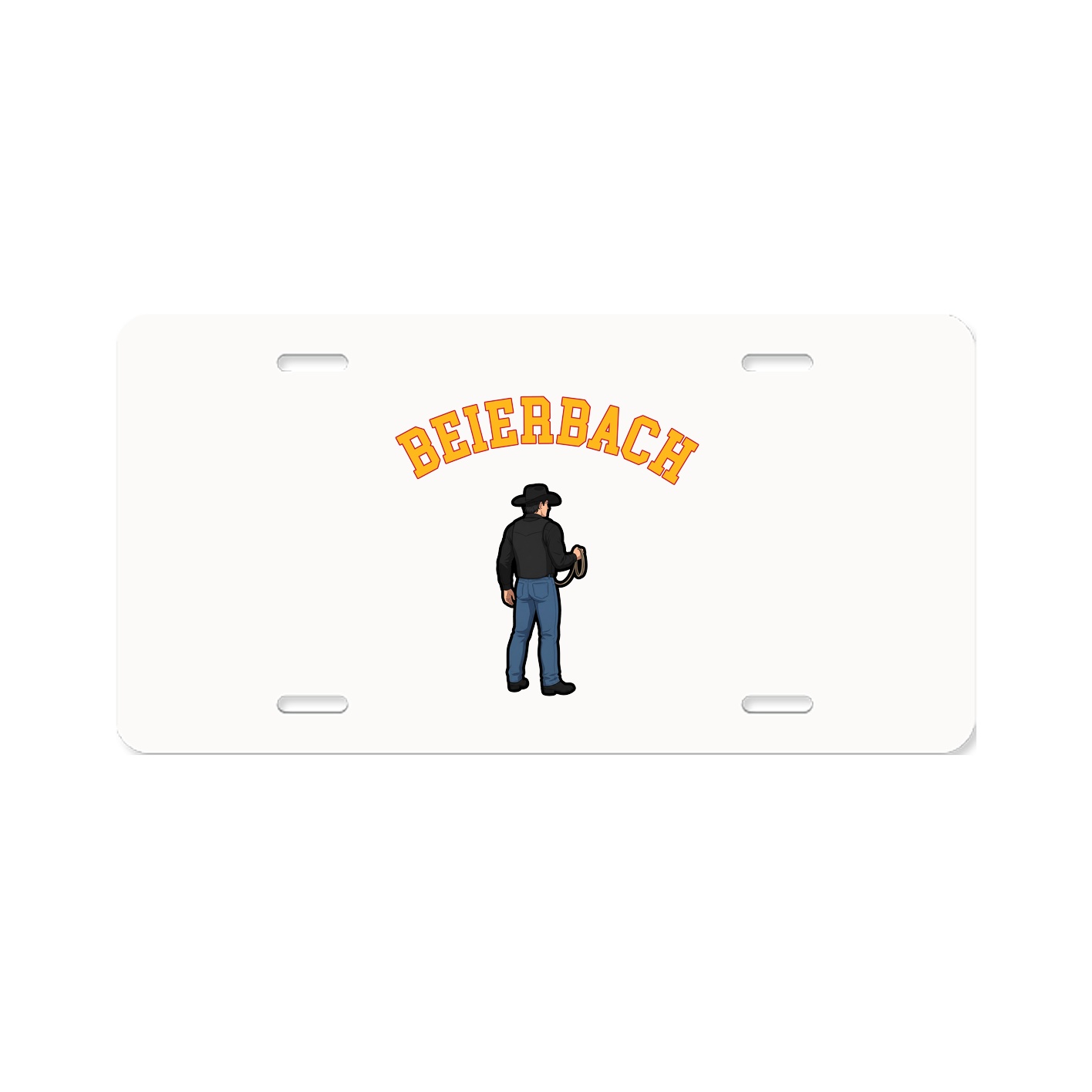 License Plate — Shirsey Arch in Classic