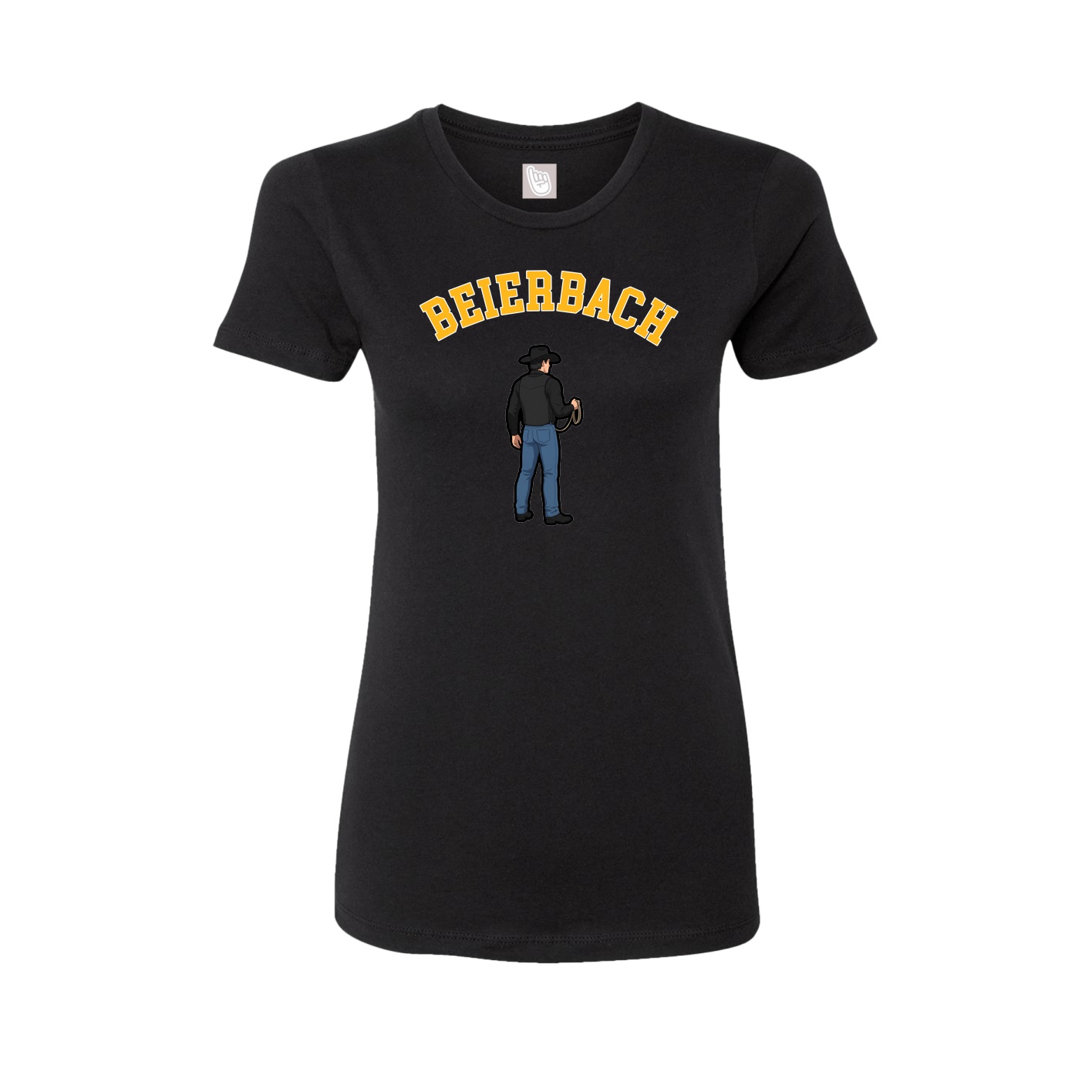 Womens Tee — Shirsey Arch in Black