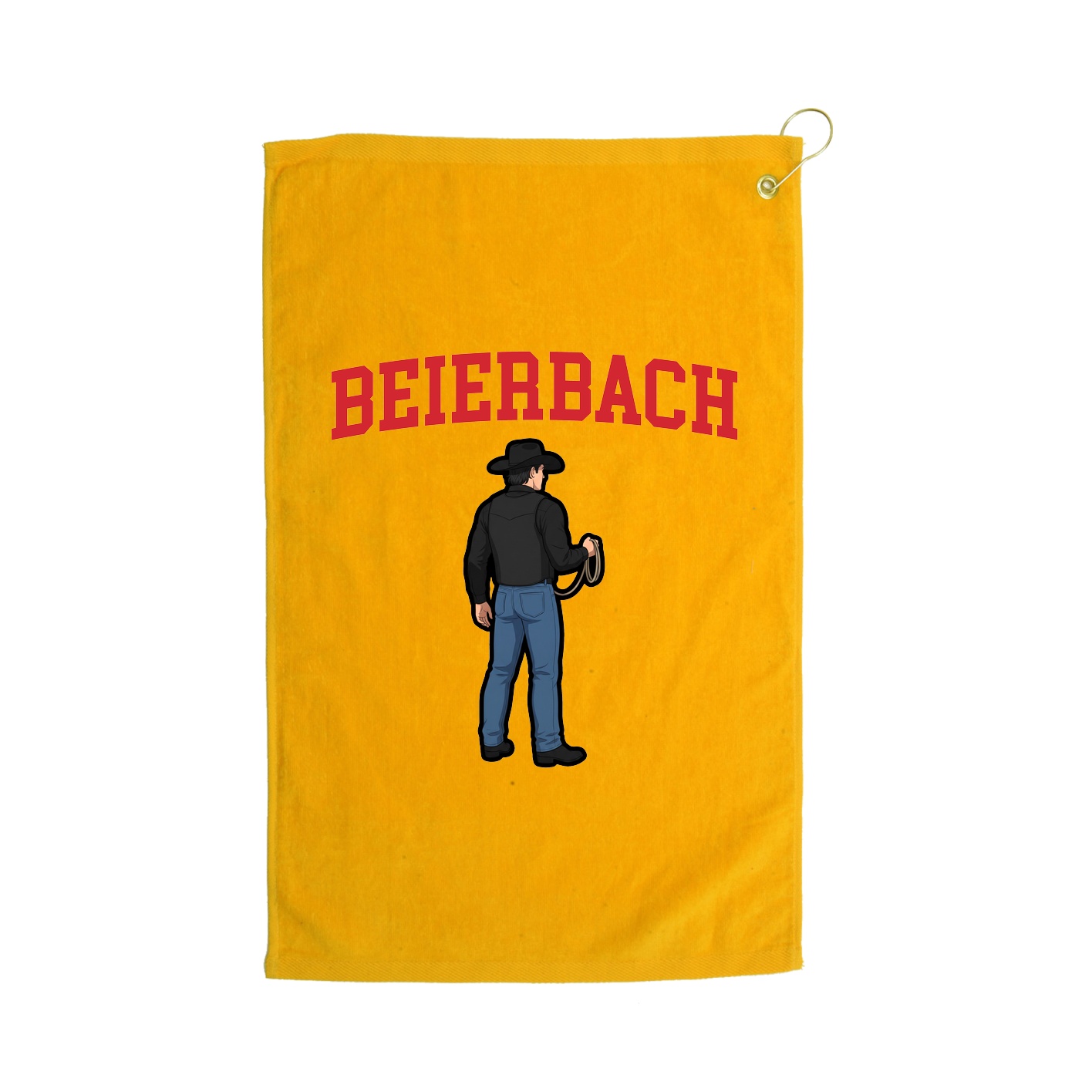 Golf Towel — Shirsey in Gold