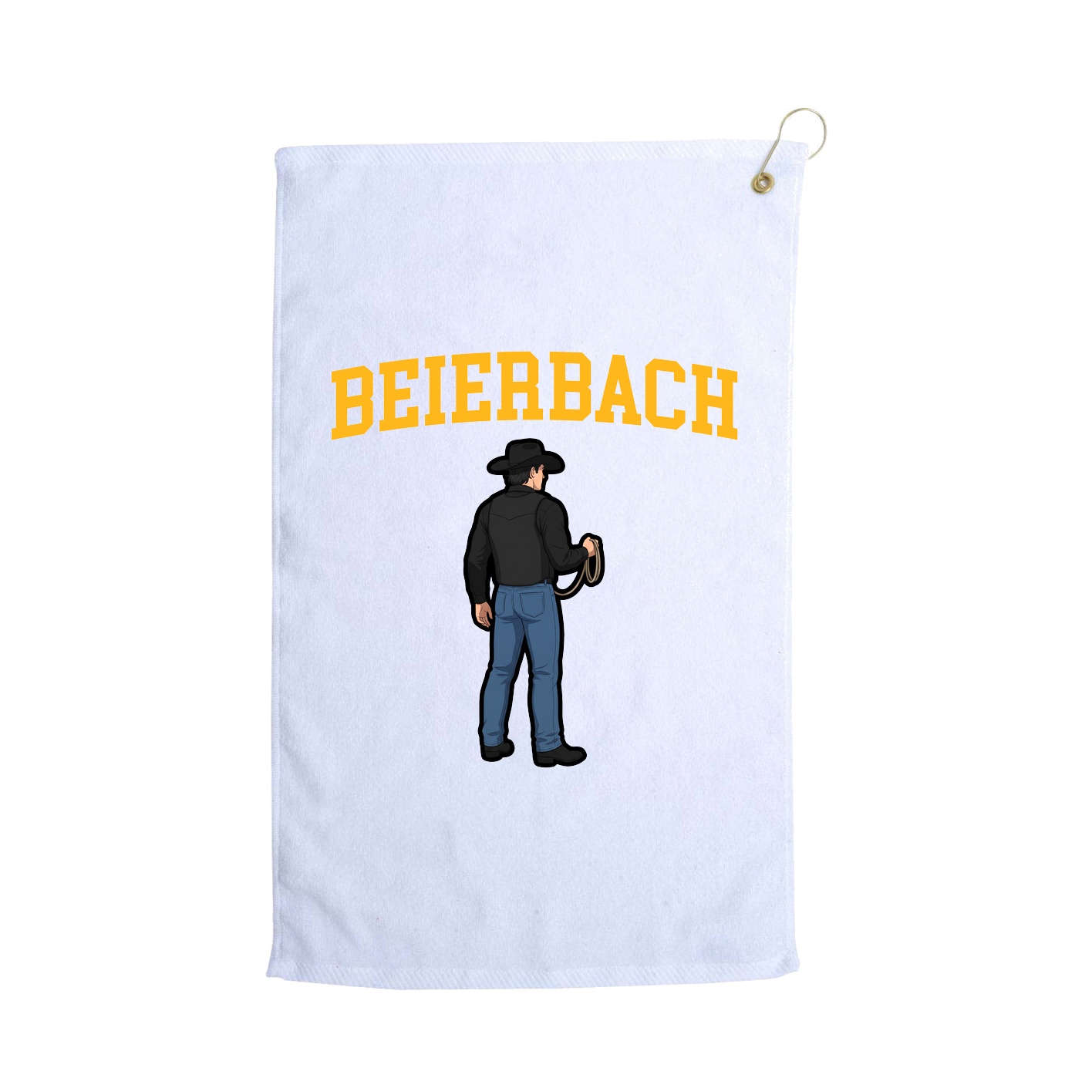 Golf Towel — Shirsey in White