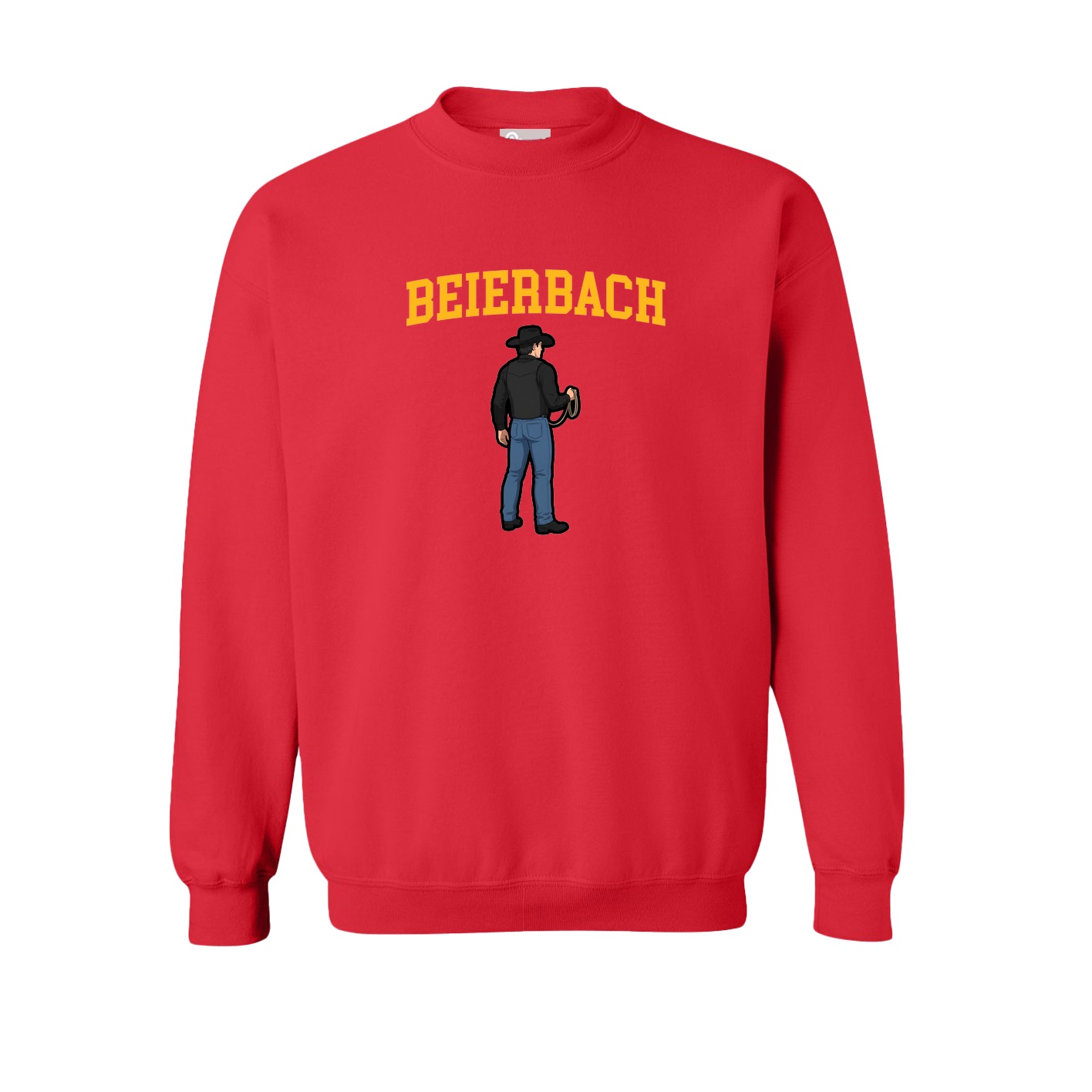 Fleece Crew — Shirsey in Red