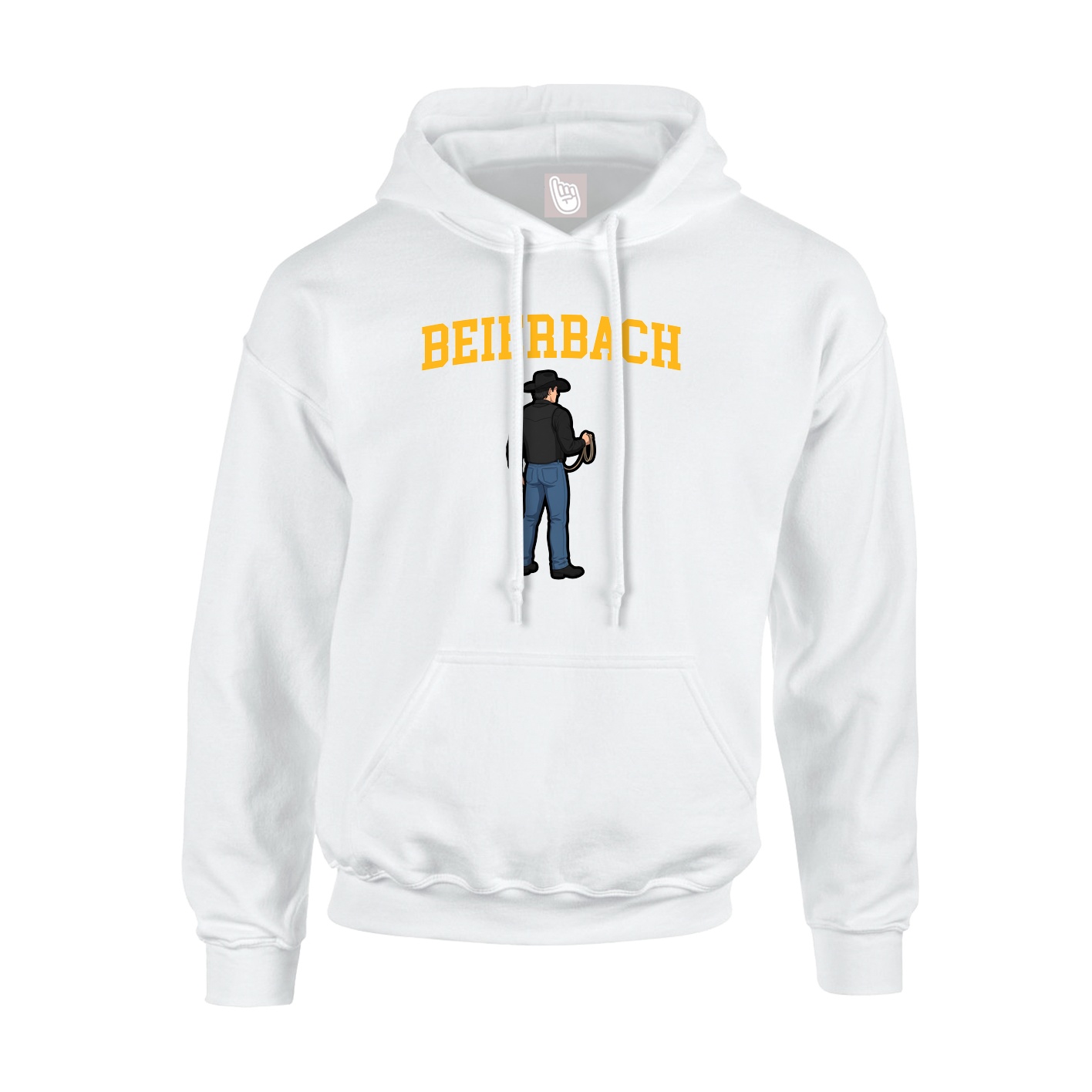 Youth Hoodie — Shirsey in White