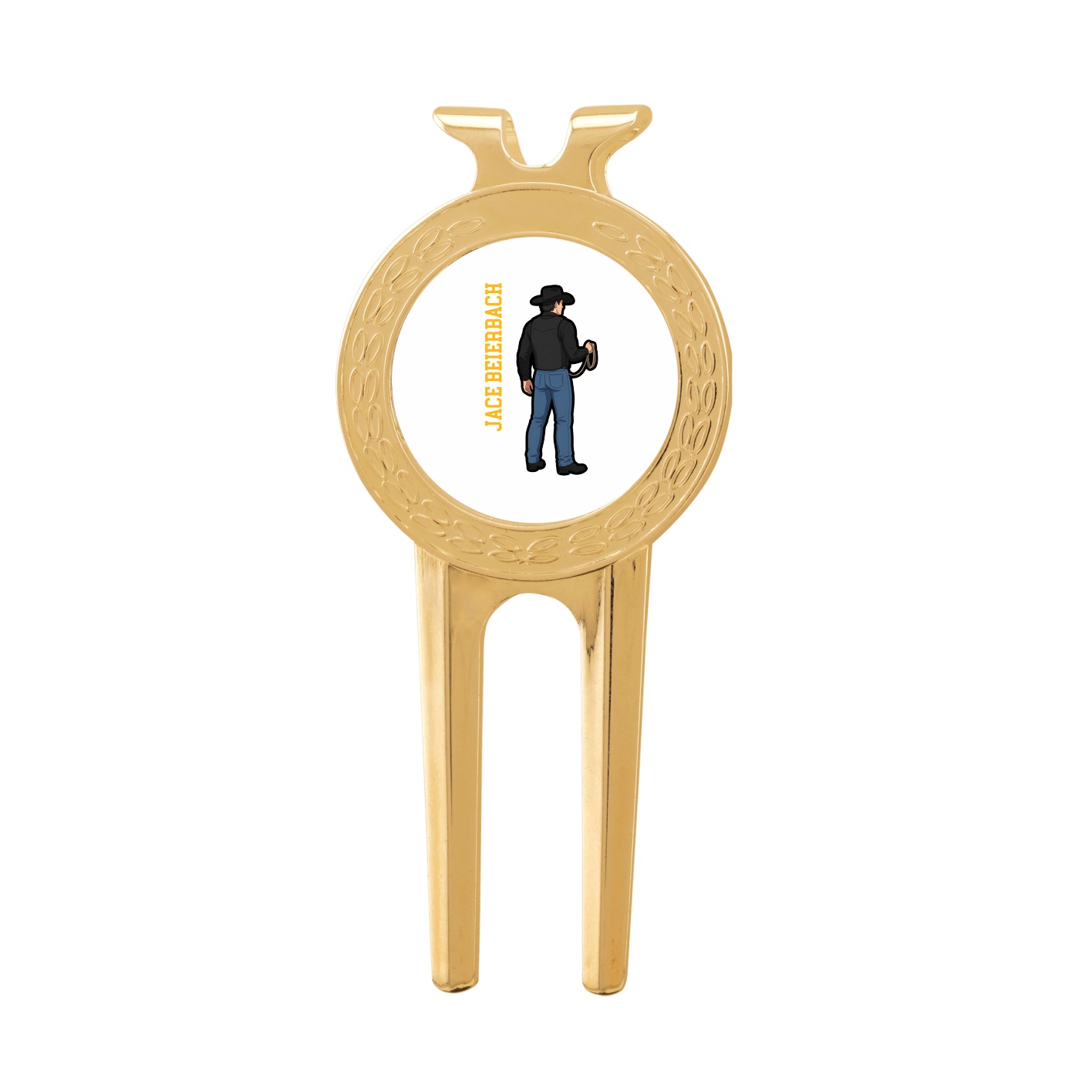 Divot Tool with Ball Marker — Name Vertical in Classic