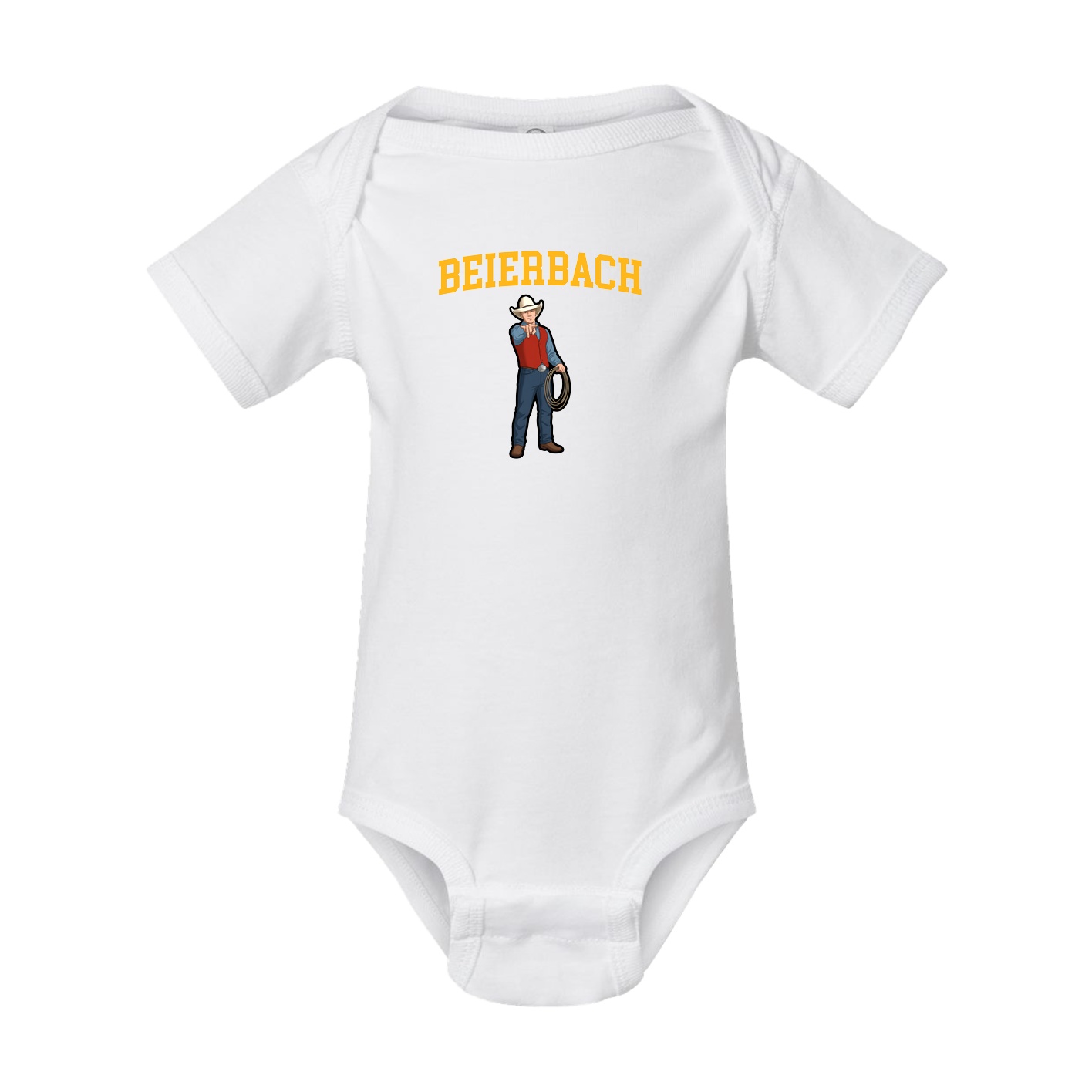 Baby Onesie — Shirsey in White