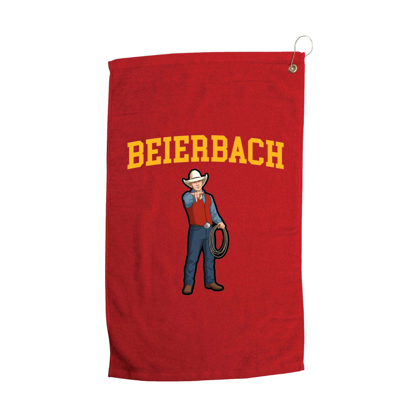Golf Towel — Shirsey in Red