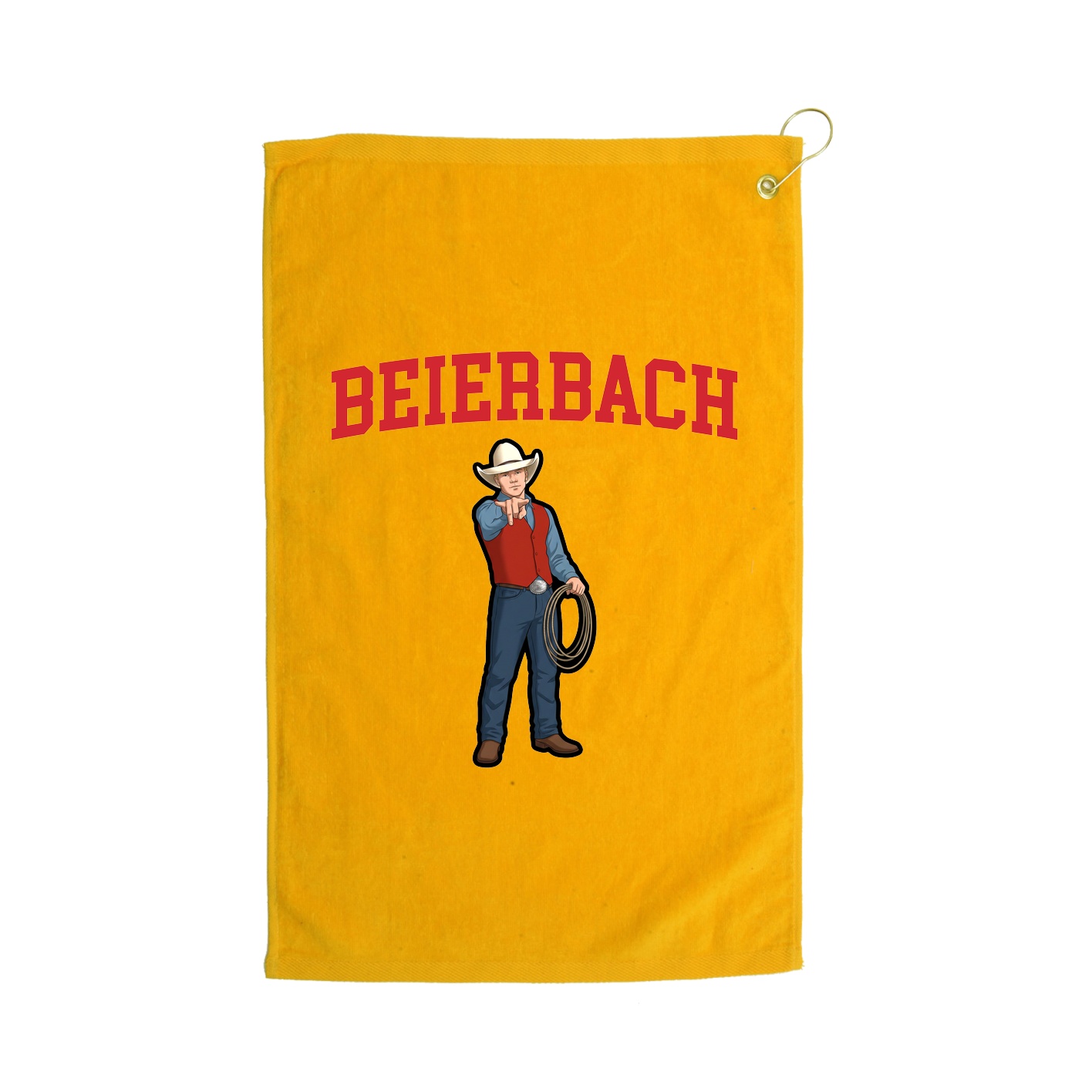 Golf Towel — Shirsey in Gold