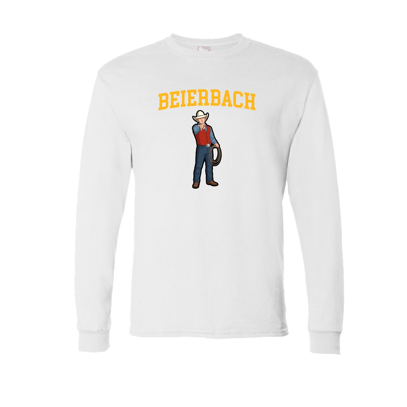 Long Sleeve Tee — Shirsey in White