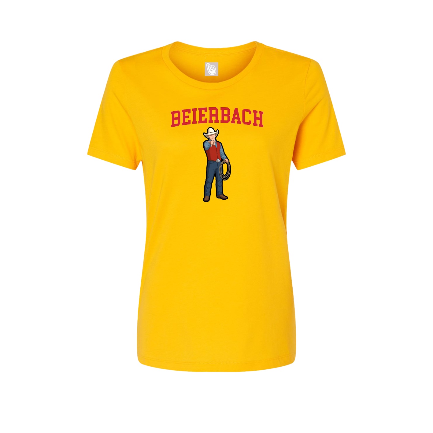 Womens Tee — Shirsey in Gold