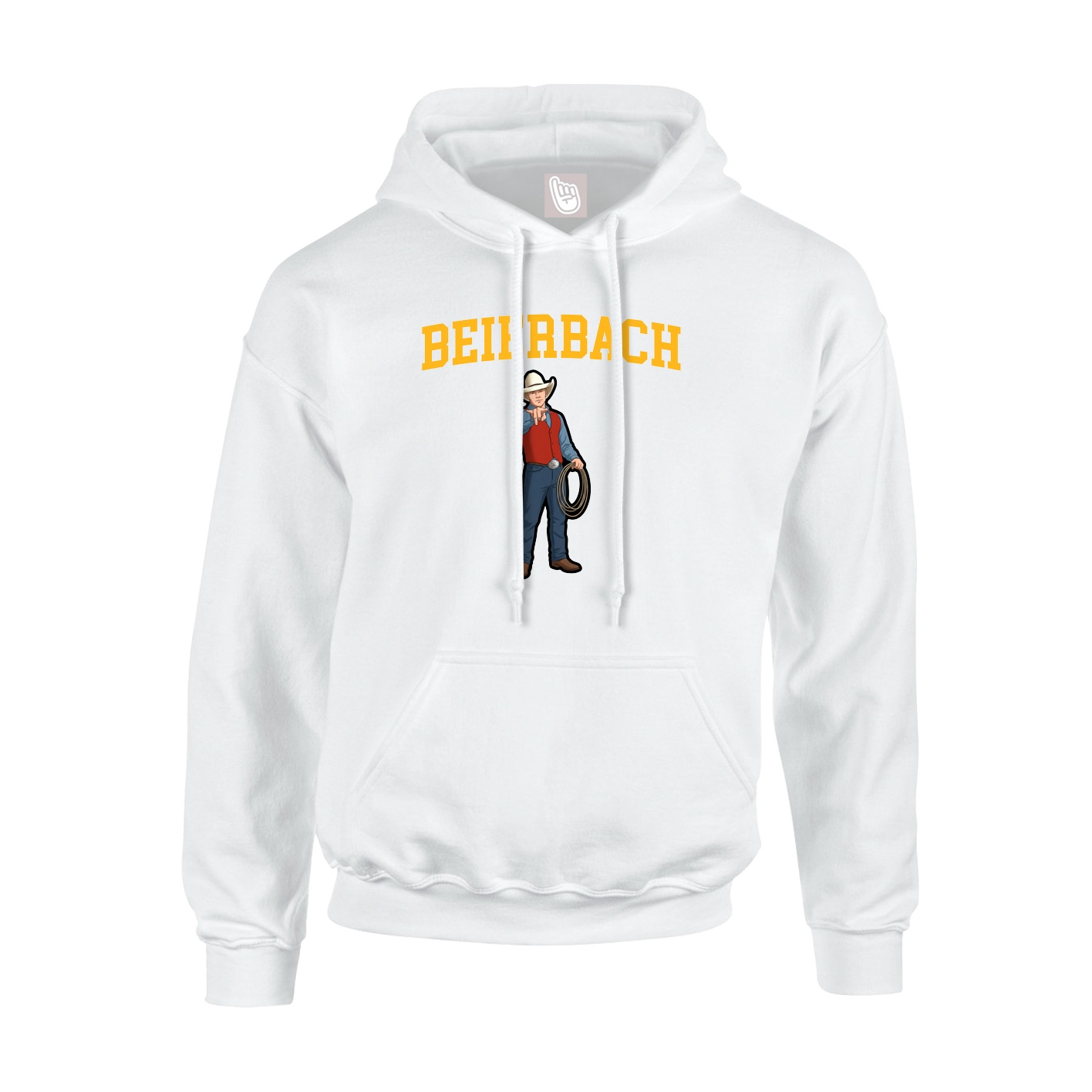 Youth Hoodie — Shirsey in White