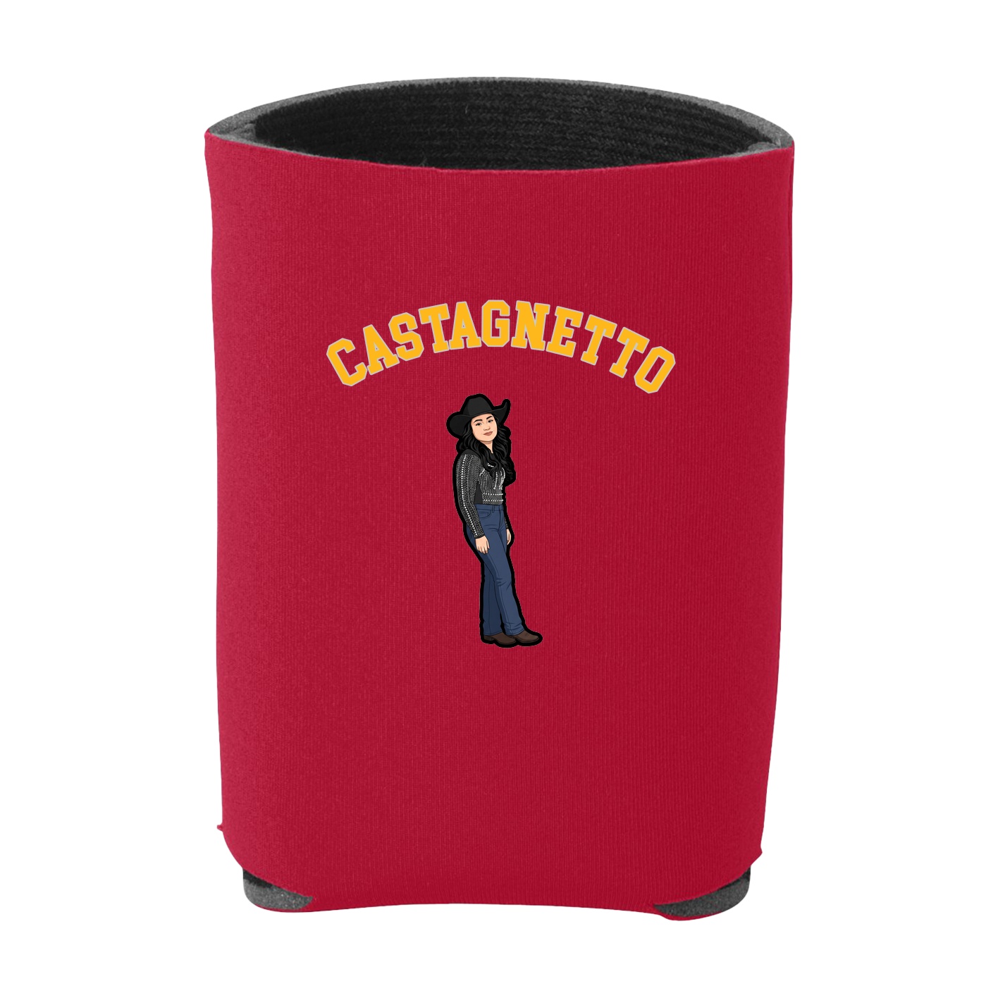 Can Holder — Shirsey Arch in Red