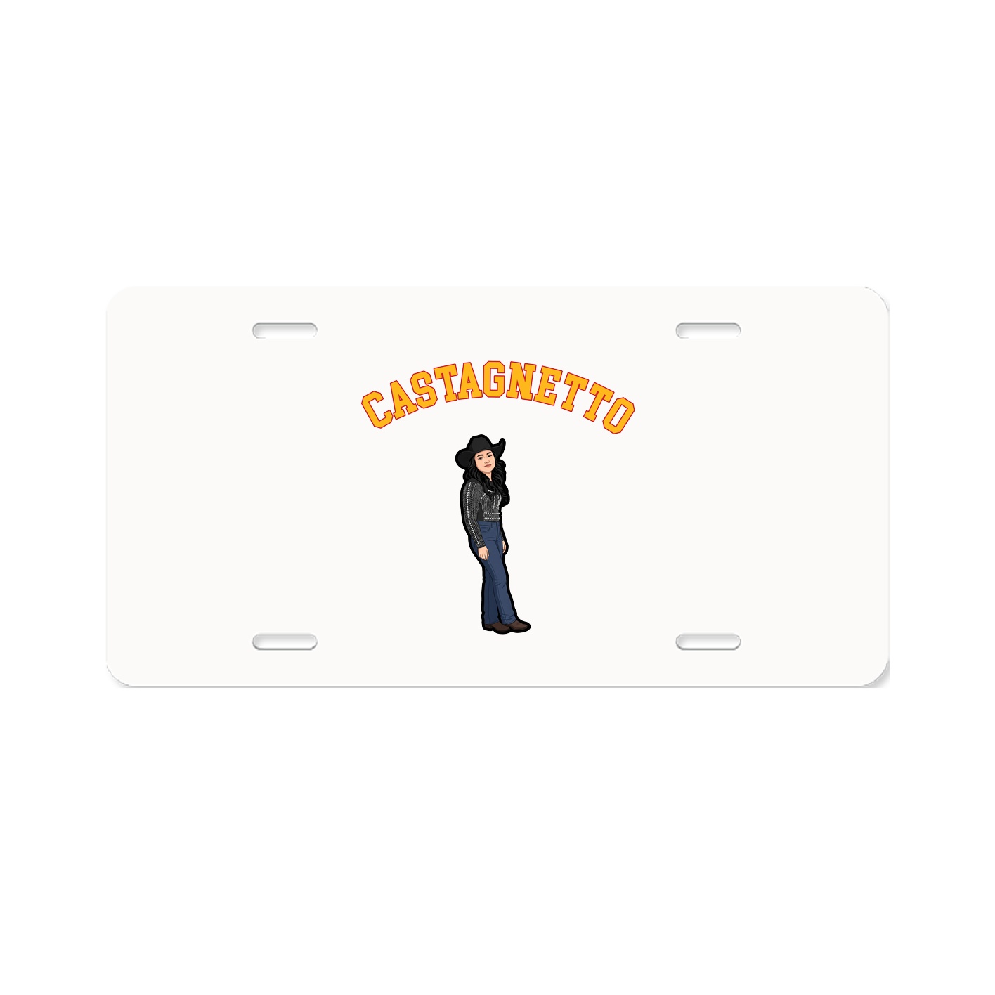 License Plate — Shirsey Arch in Classic