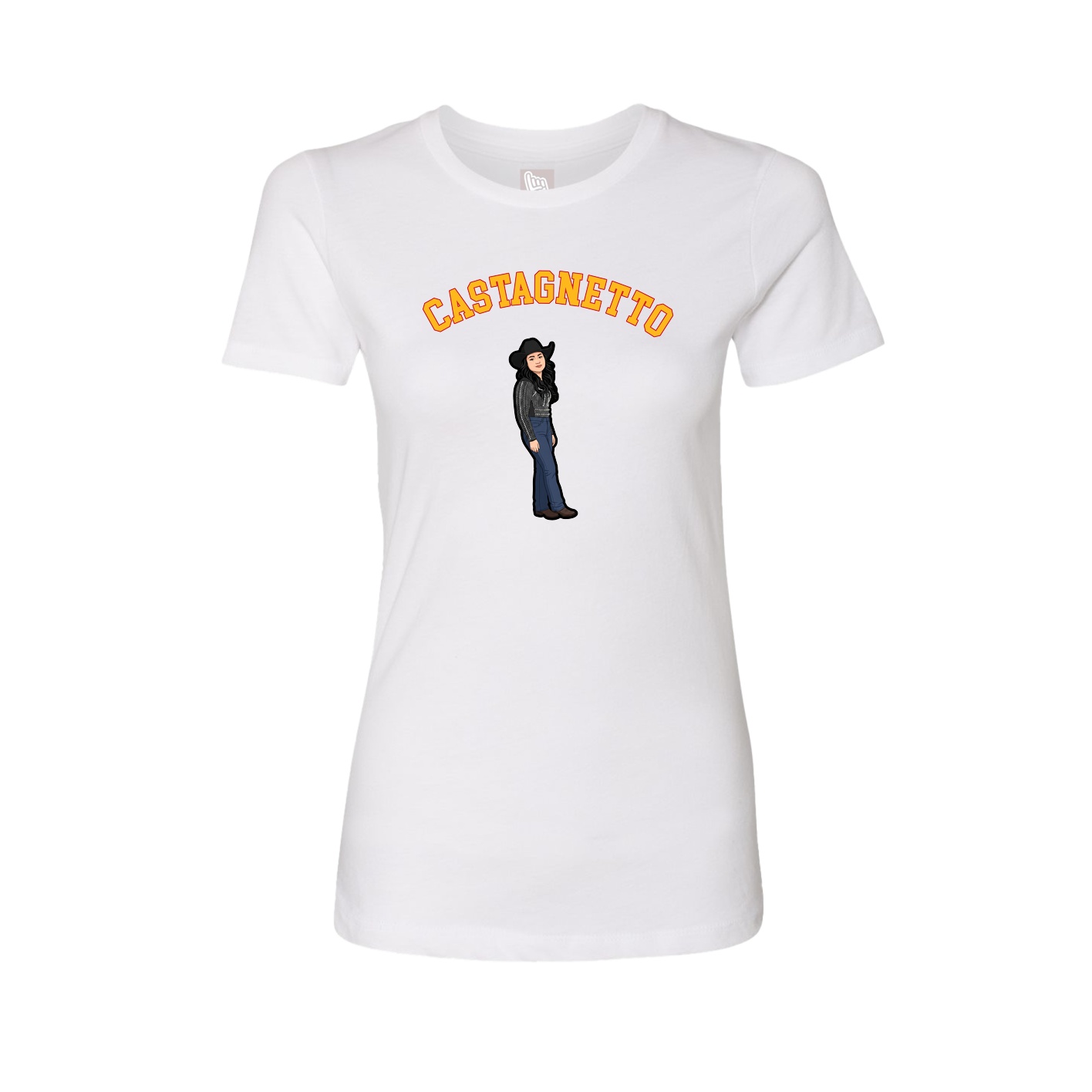 Womens Tee — Shirsey Arch in White
