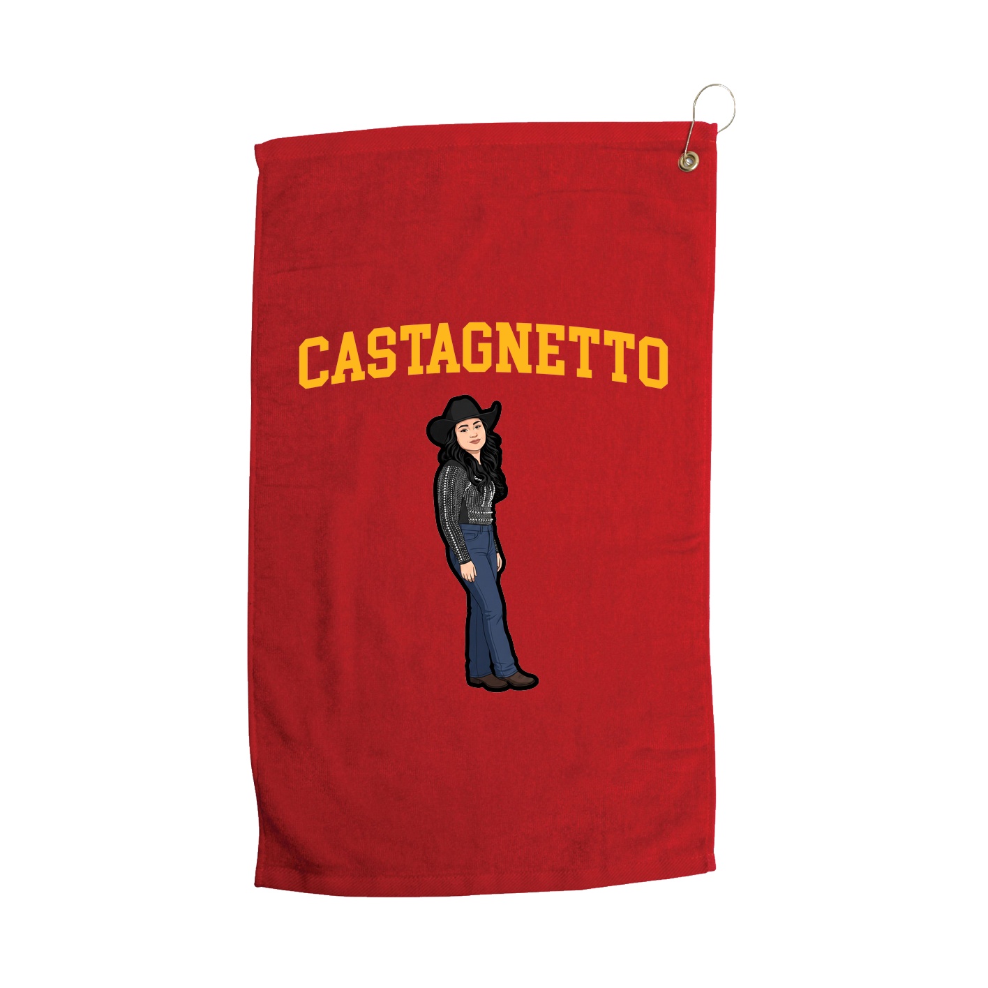 Golf Towel — Shirsey in Red
