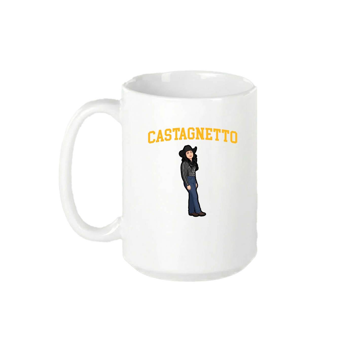 15oz Coffee Mug — Shirsey in White