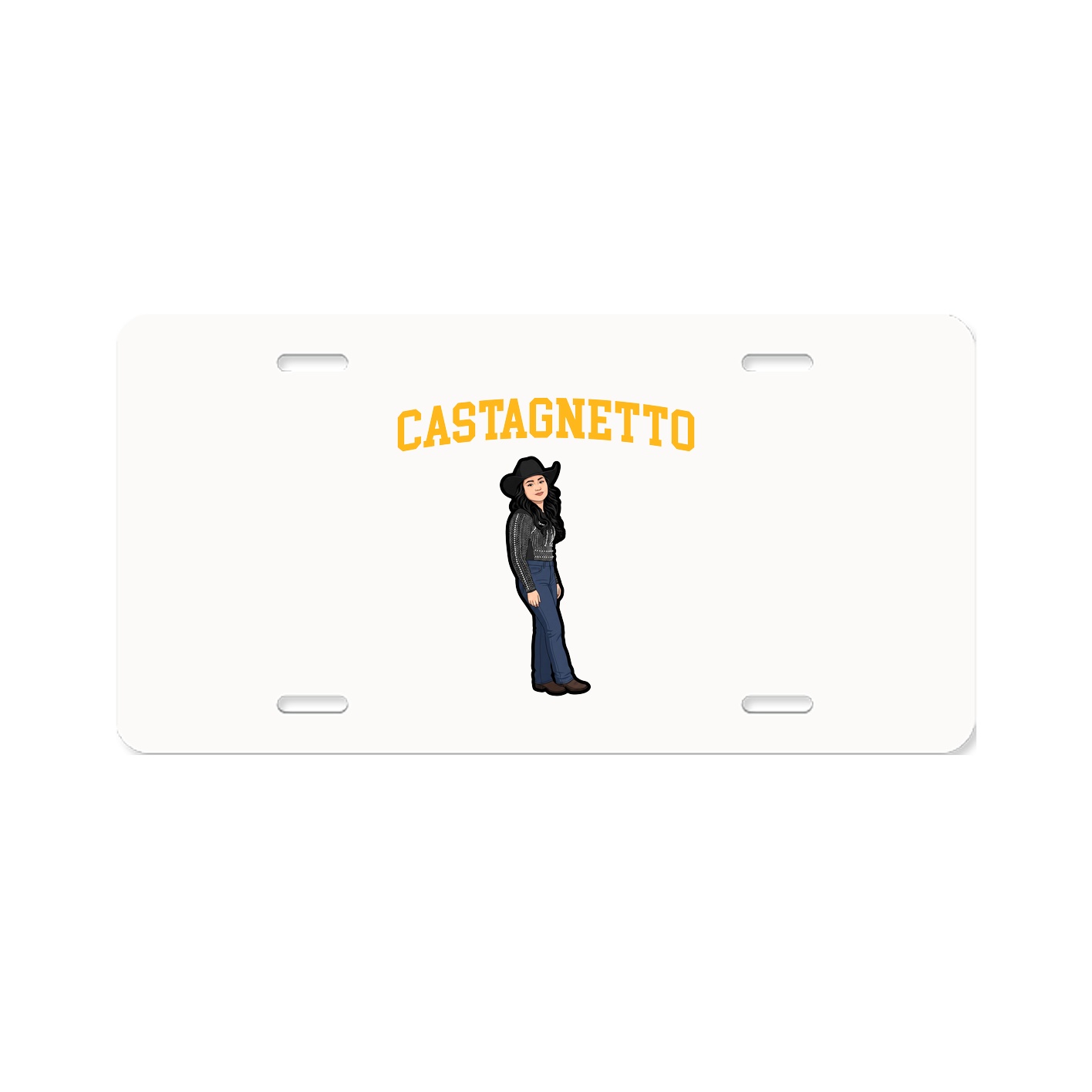 License Plate — Shirsey in Classic