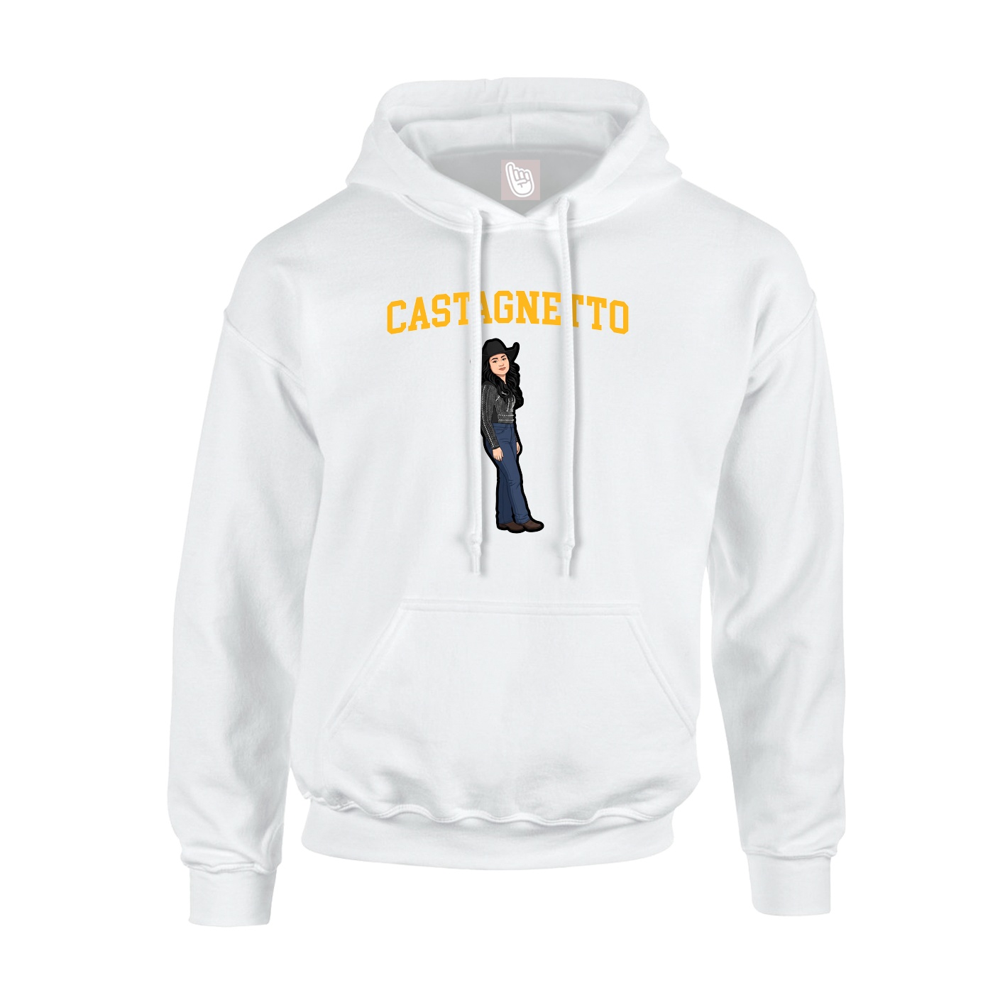 Youth Hoodie — Shirsey in White