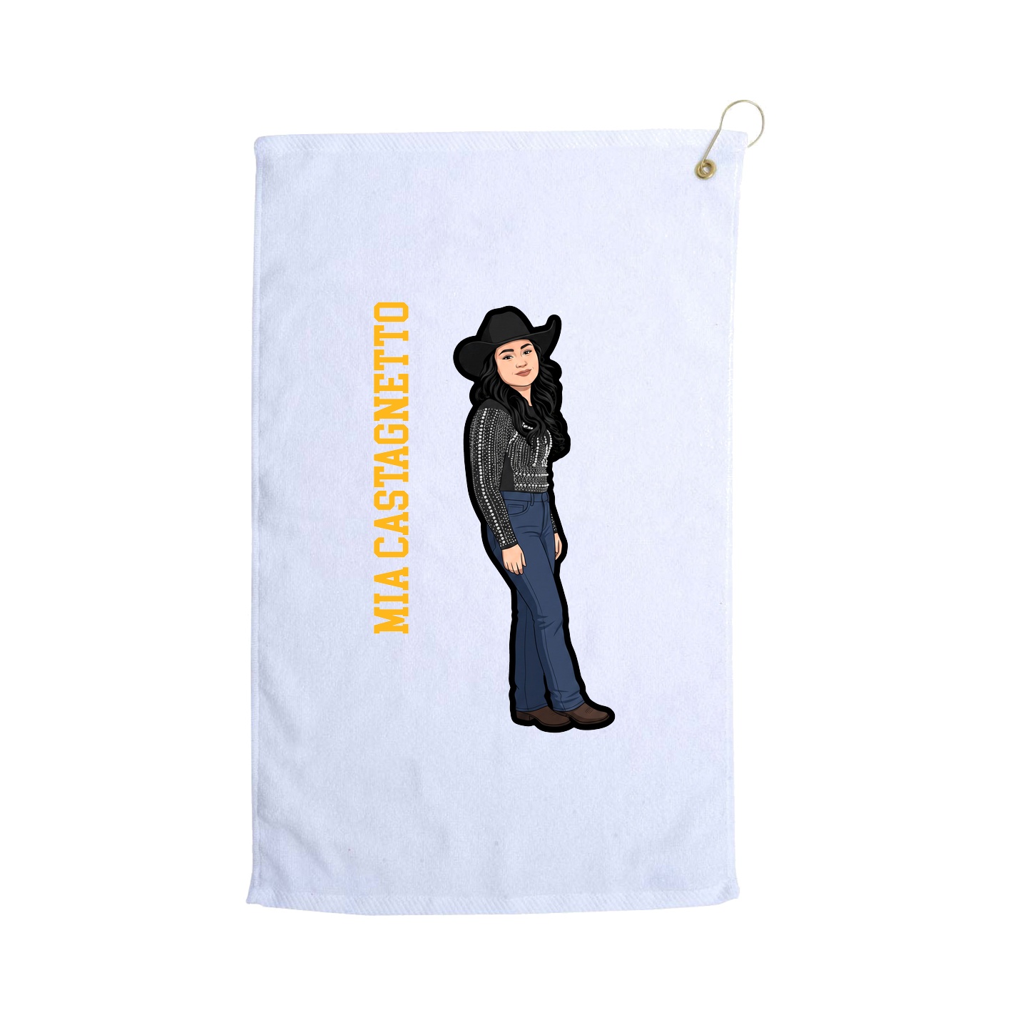 Terry Velour Golf Towel