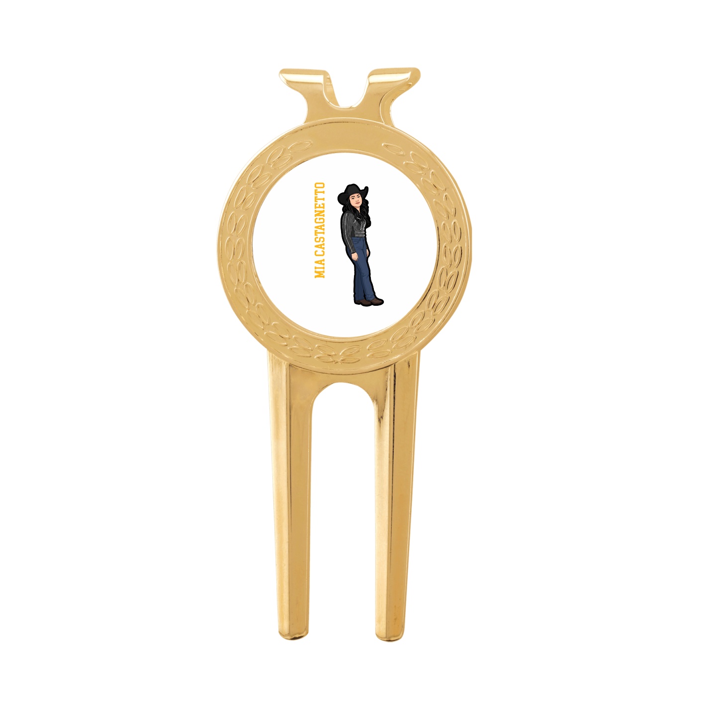 Divot Tool with Ball Marker — Name Vertical in Classic