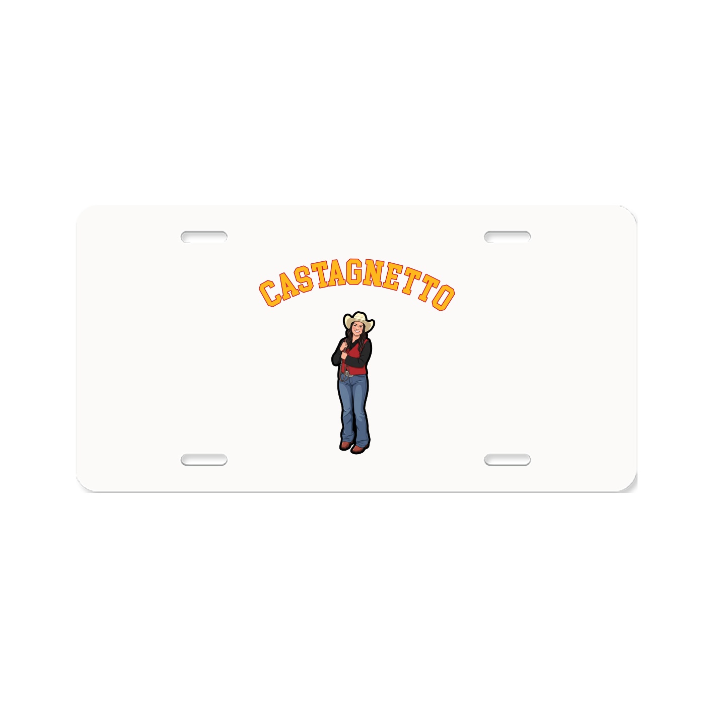 License Plate — Shirsey Arch in Classic