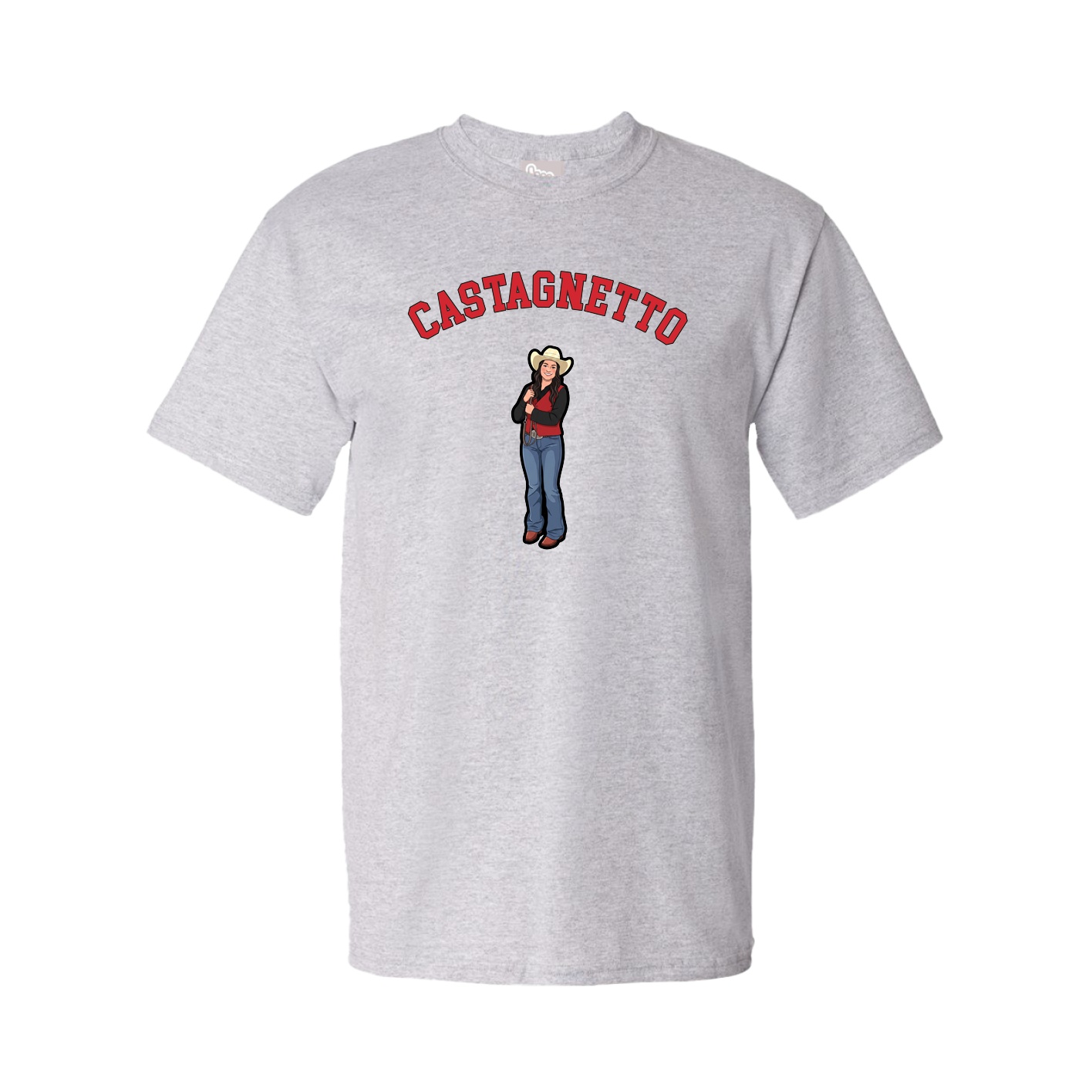 Youth Tee — Shirsey Arch in Grey